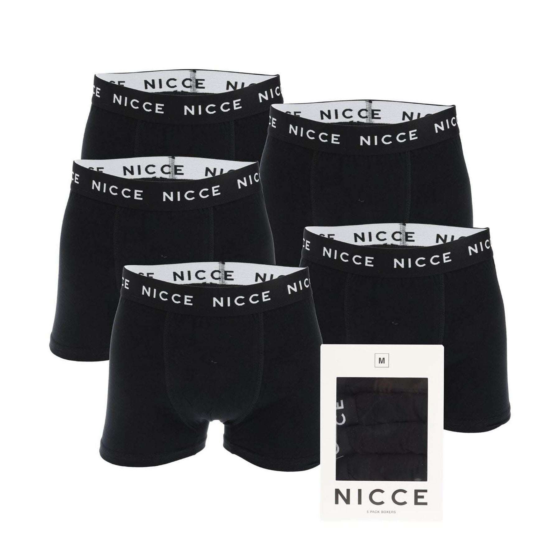 Nicce Galan Cotton 5 Pack Boxers