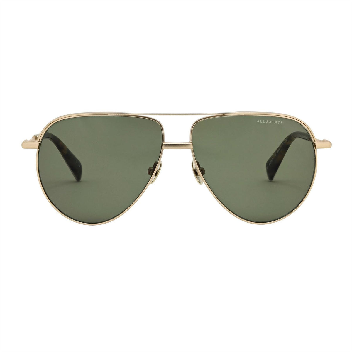 AllSaints Murphy 63 Aviator Double Bridge Sunglasses