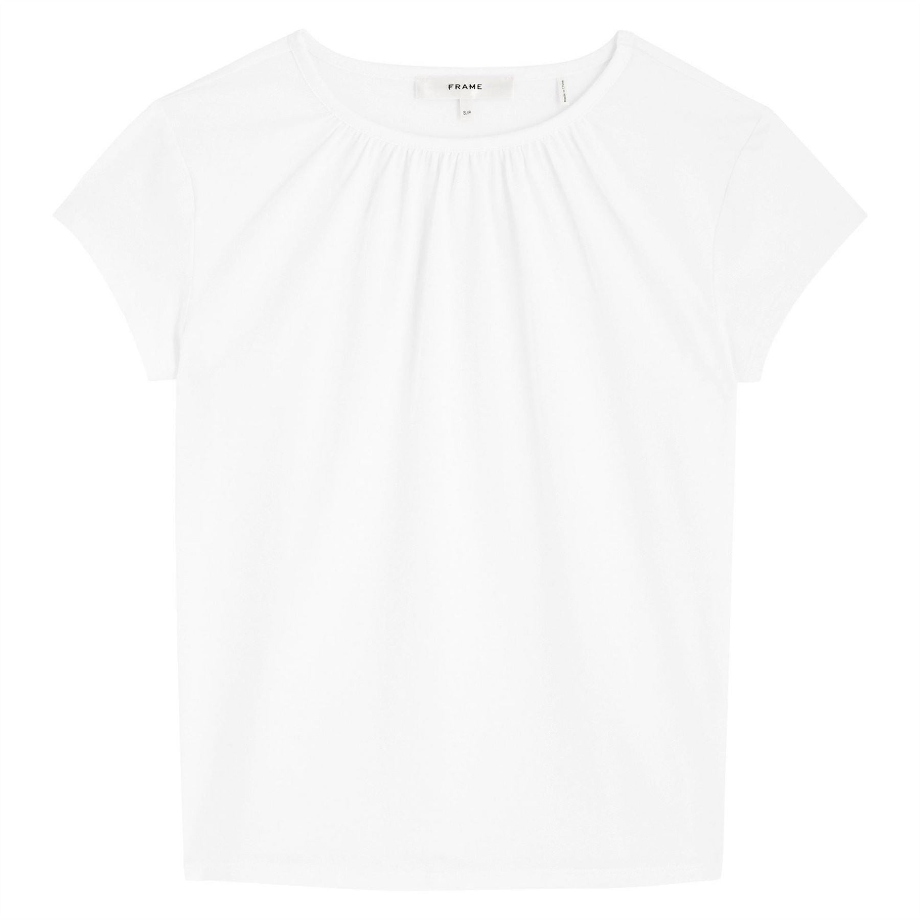 Frame Denim Gathered Tee