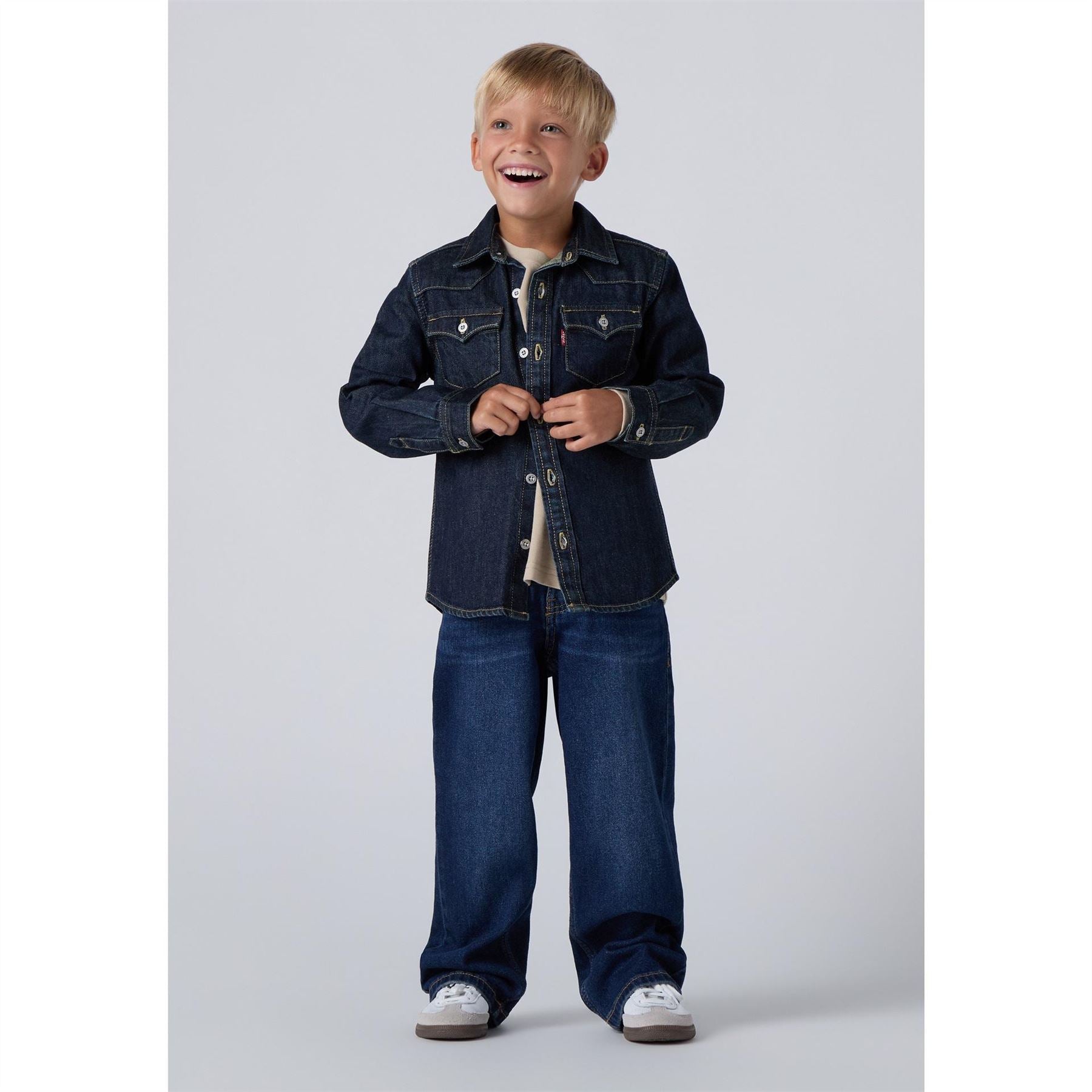 Levis Five Pocket Relaxed Fit Jeans