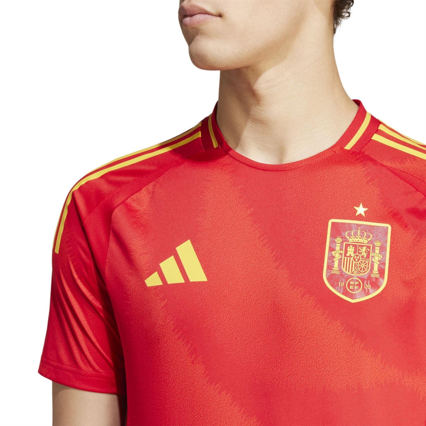 adidas Crew Neck Raglan Sleeve Jersey Football Shirt