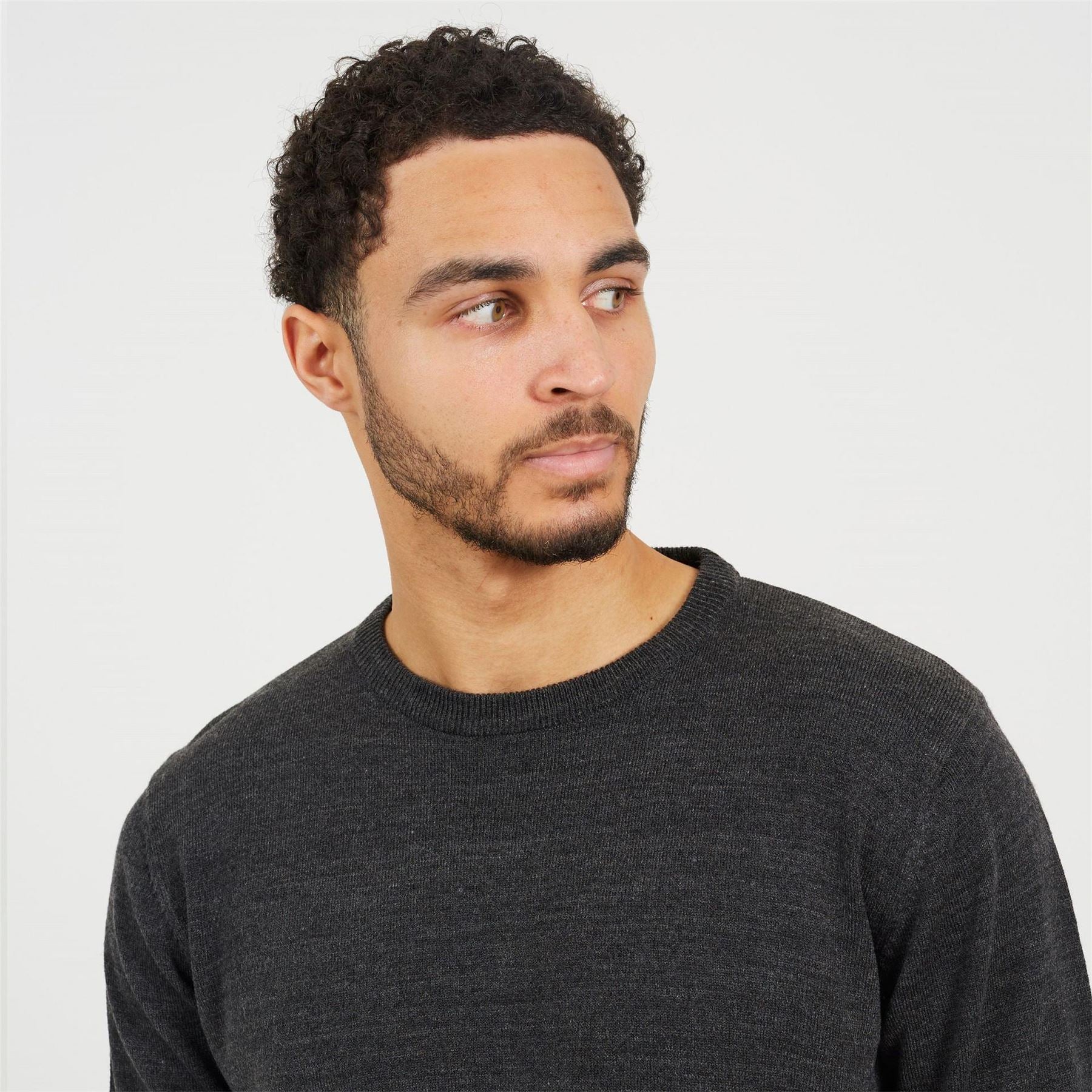 Brave Soul Crew Neck Regular Fit Long Sleeve Sweater