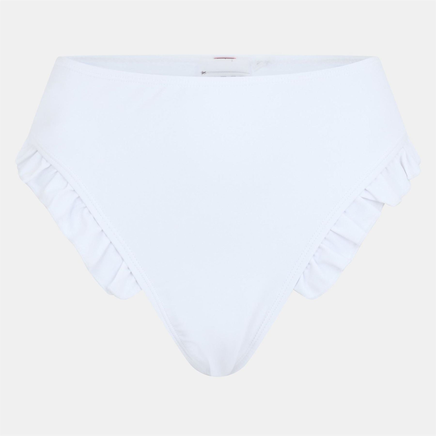 Brave Soul High Waisted Bikini Bottoms With Frill