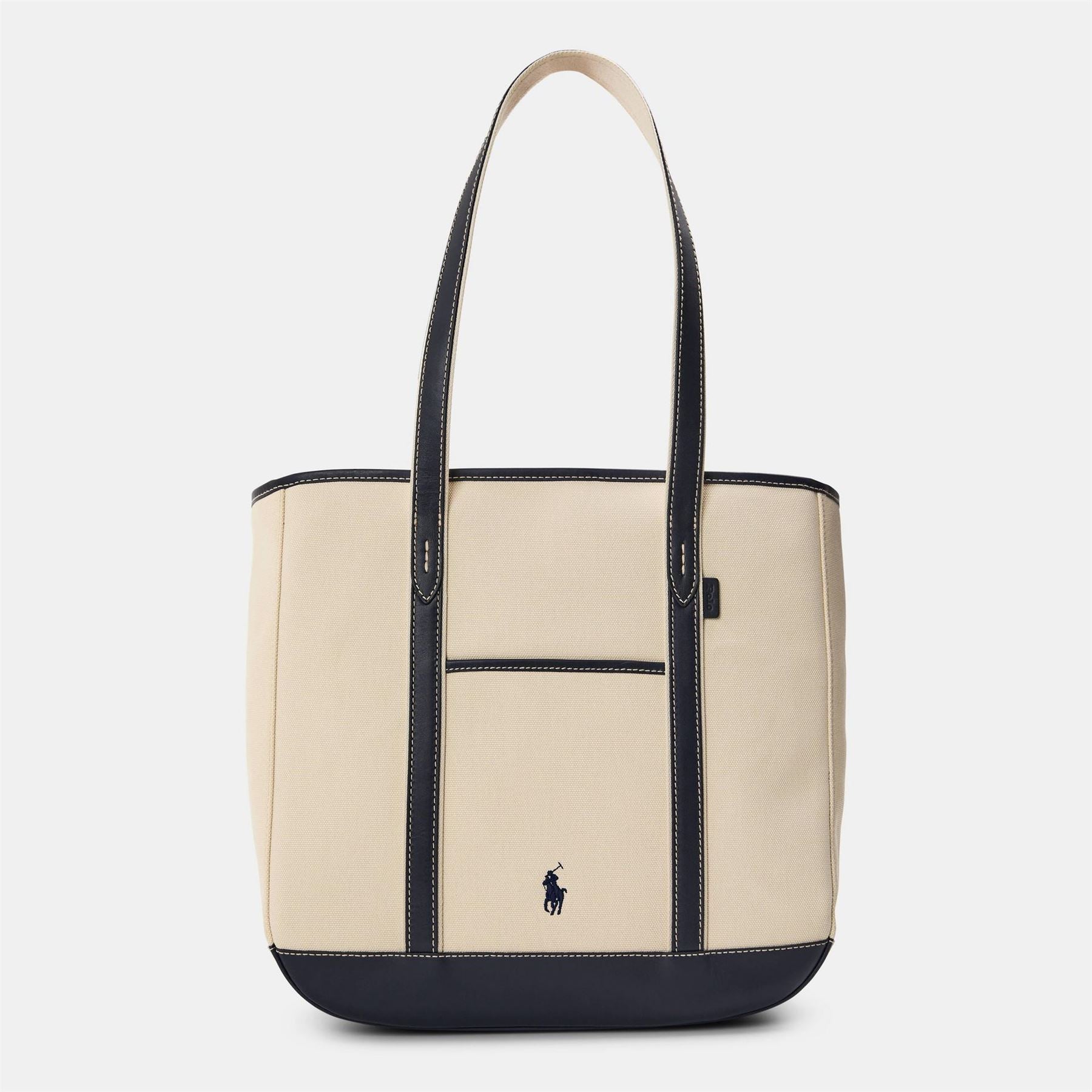 Polo Ralph Lauren Rectangle Shape Tote with Embroidered Logo