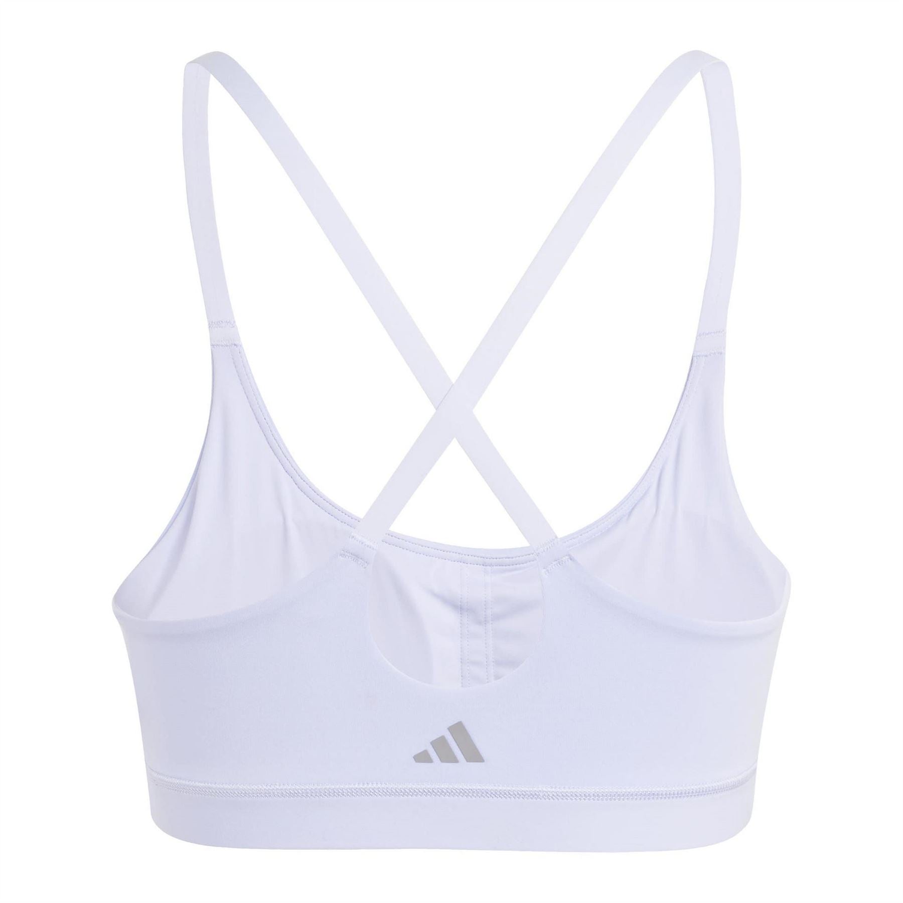 adidas All Me Cross Back Scoop Neck Sports Bra