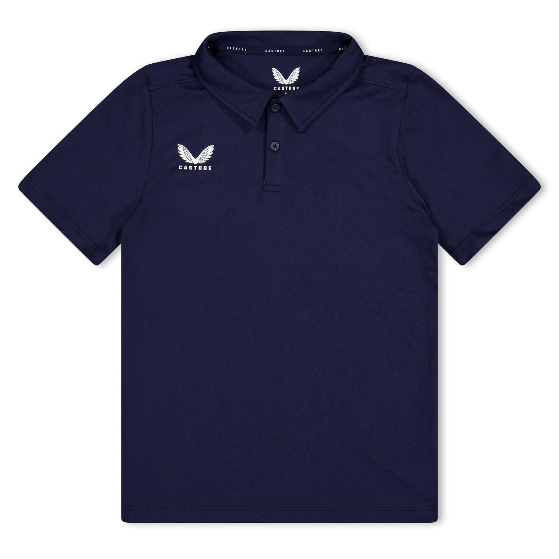 Castore Kids Short Sleeve Polo Shirt