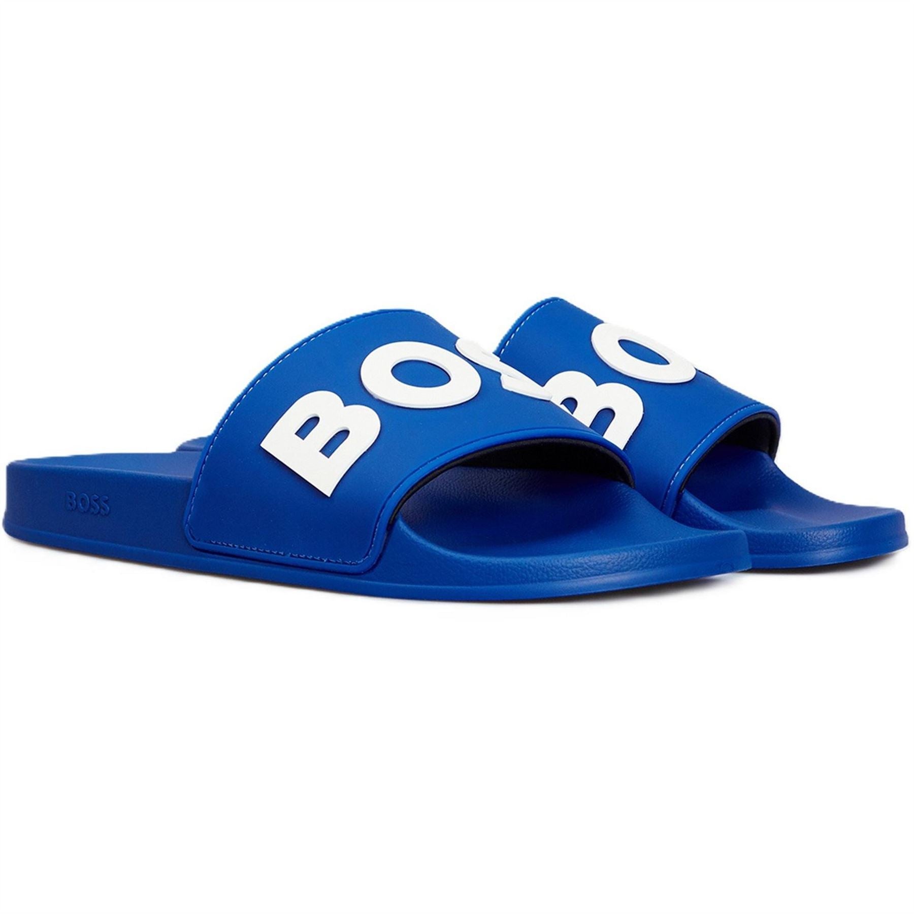 Boss Kirk Slide Open Toe Flat Sandals