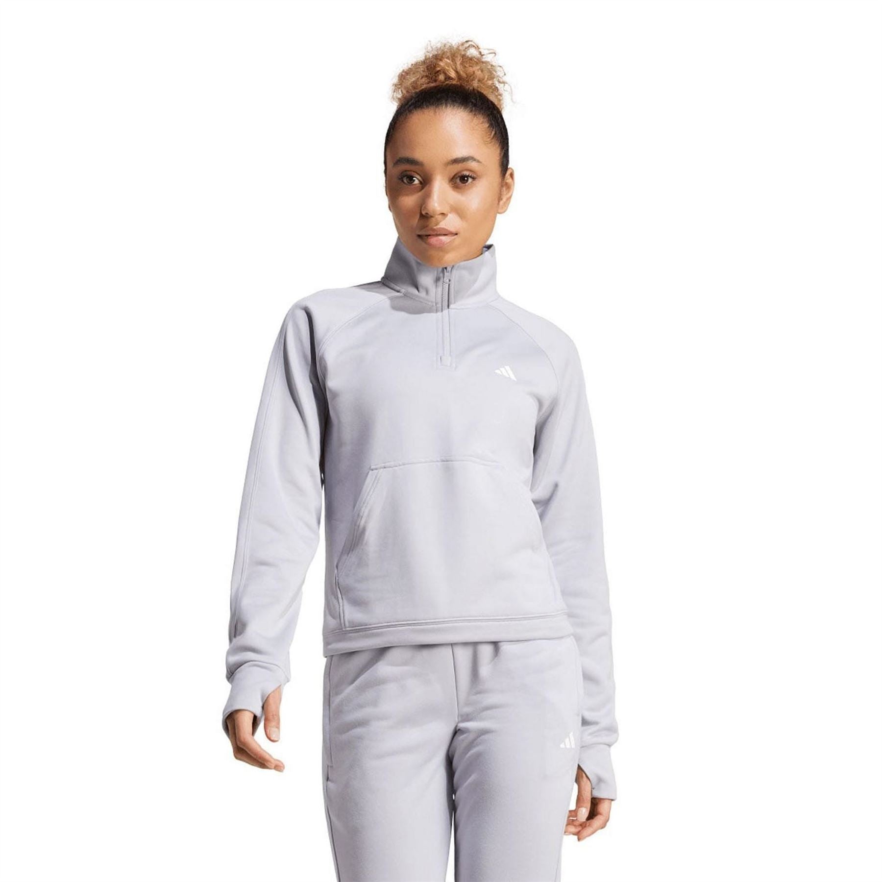 adidas  And  Go Quarter Zip Top