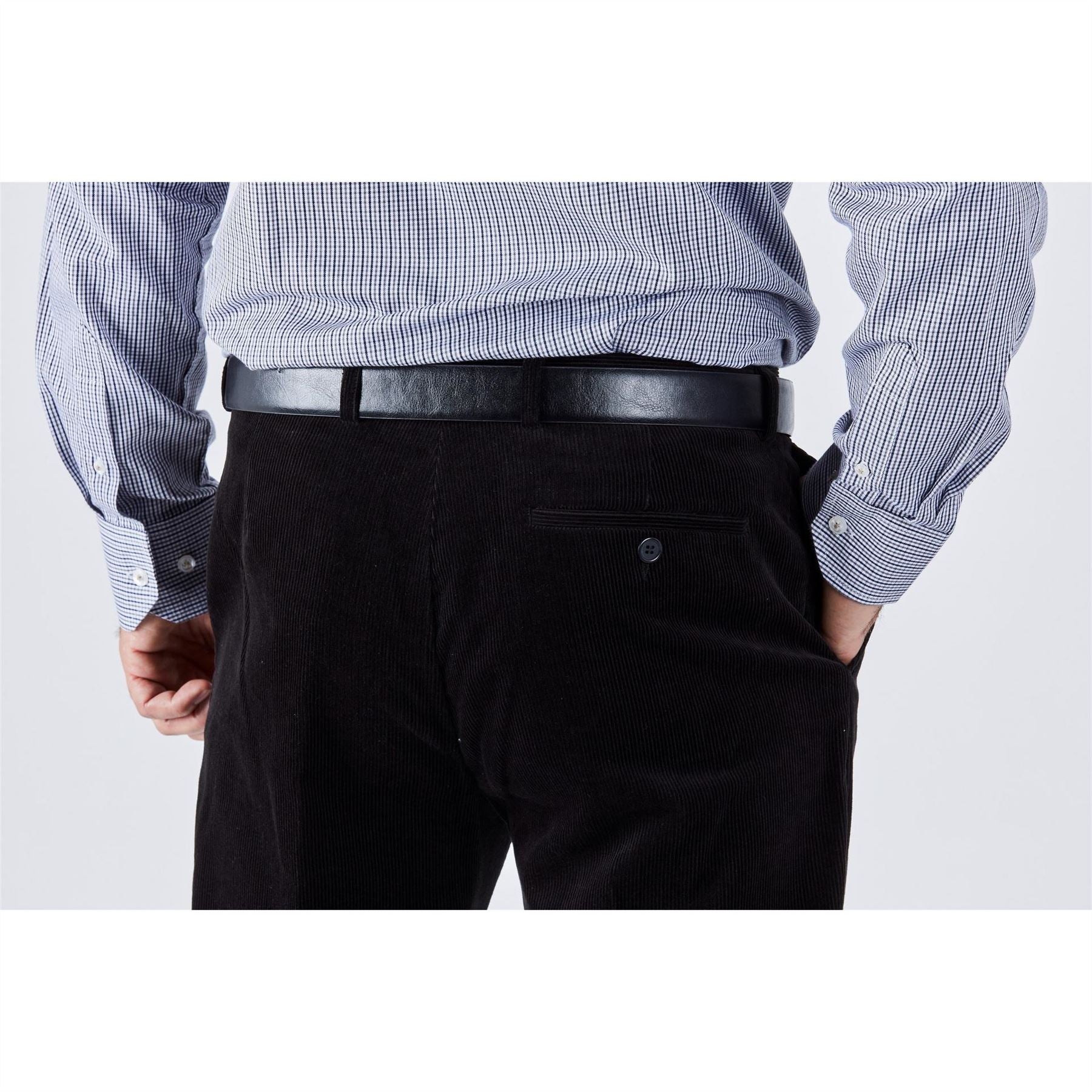 Harvey and Jones Corduroy Regular Fit Trousers