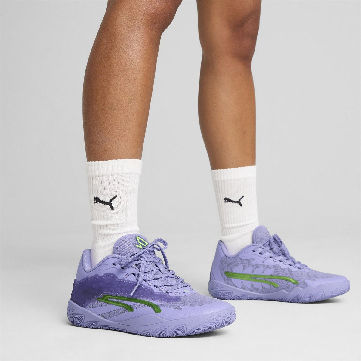 Puma Womens Stewie 3 Lace Em Up Basketball Trainers