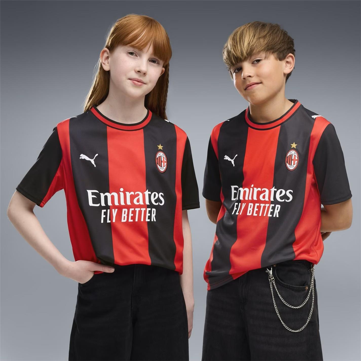 Puma Milan Home Shirt 2026 27 Juniors