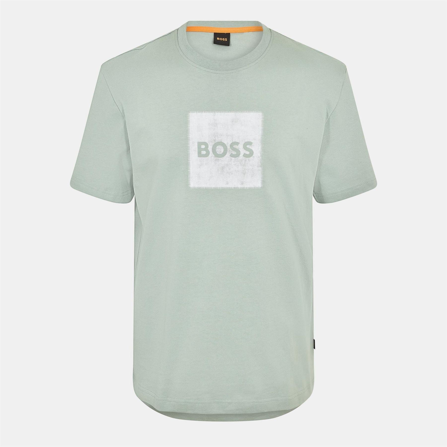 Boss BOSS ORANGE Short Sleeve T Shirt with Contemporary Stitched Logo