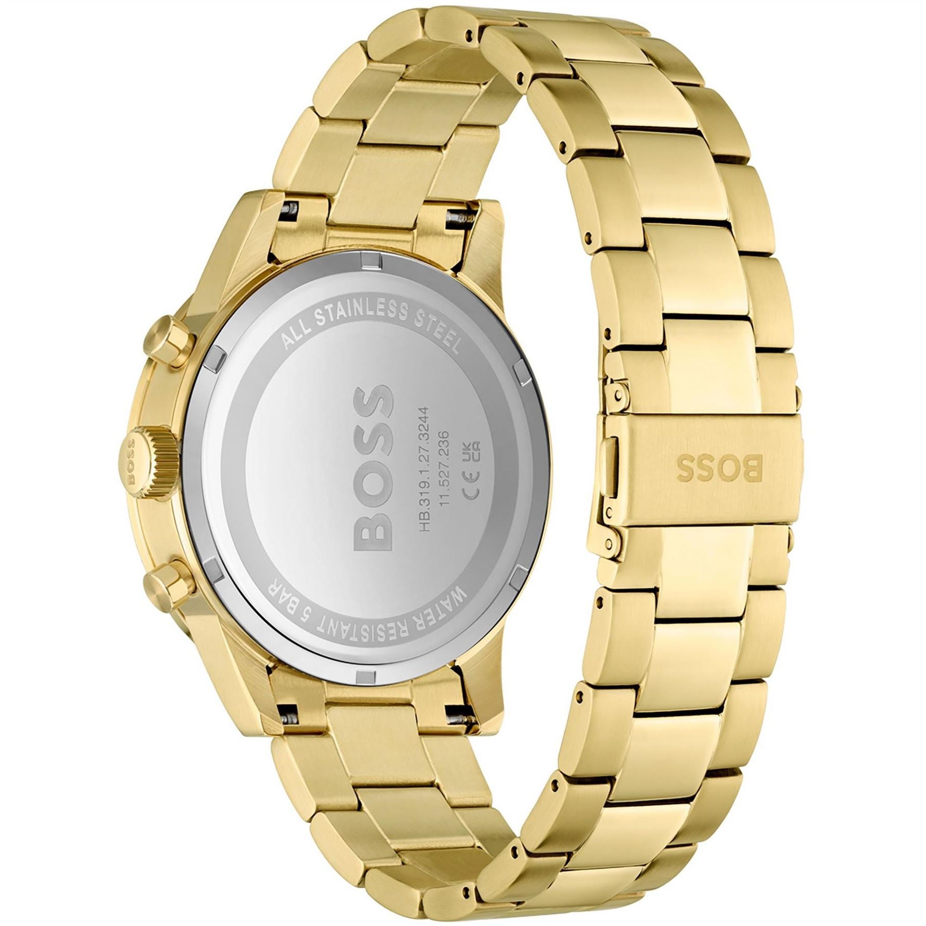 Boss Allure 44mm Stainless Steel Water Resistant Analogue Quartz Watch