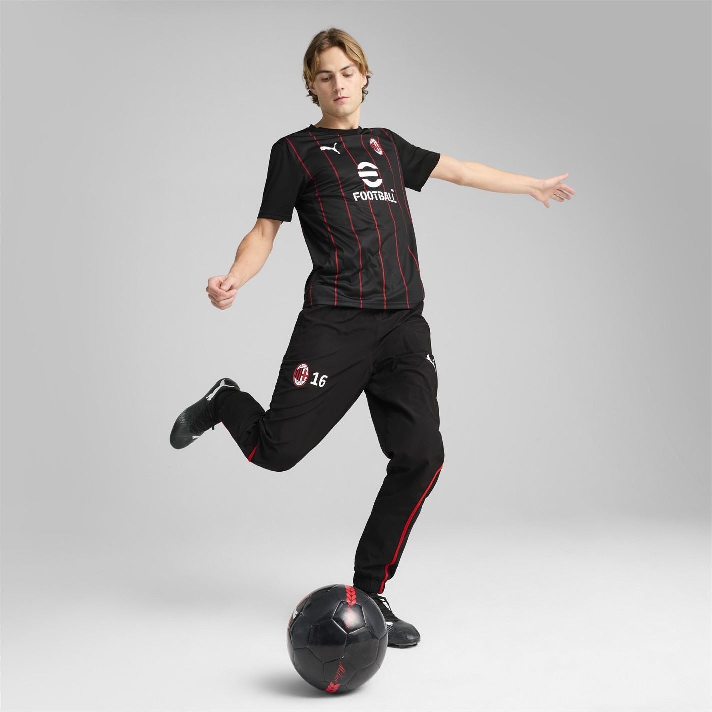 Puma Ac Milan Prematch Shirt Adults