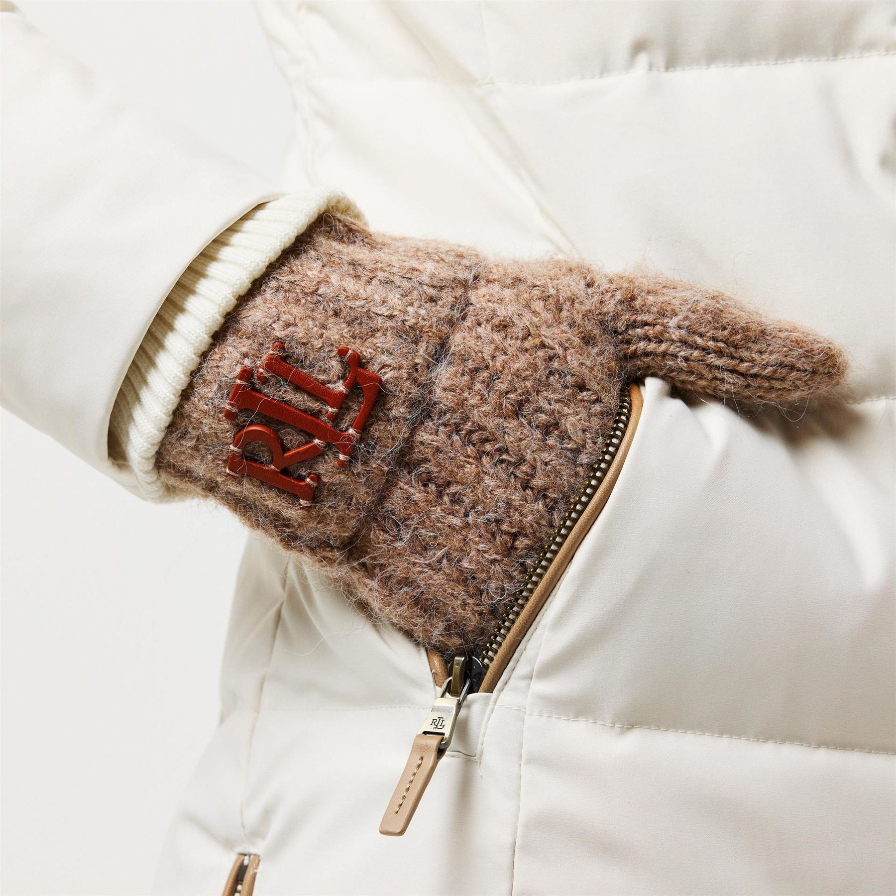 Lauren by Ralph Lauren Real Leather Gloves