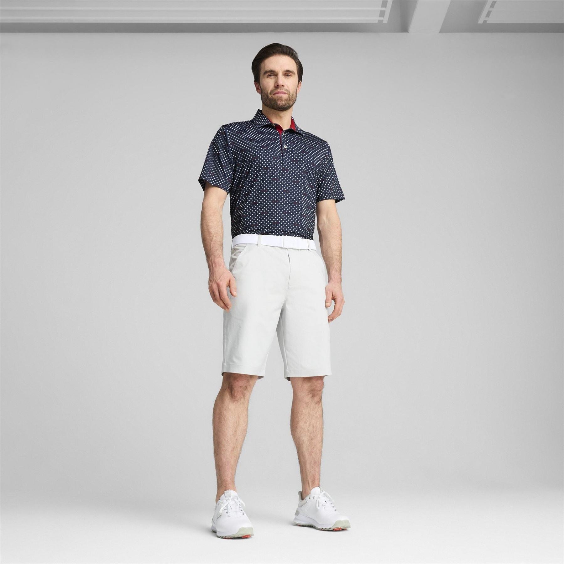Puma Burgh Polo Short Sleeve Performance Polo Shirt