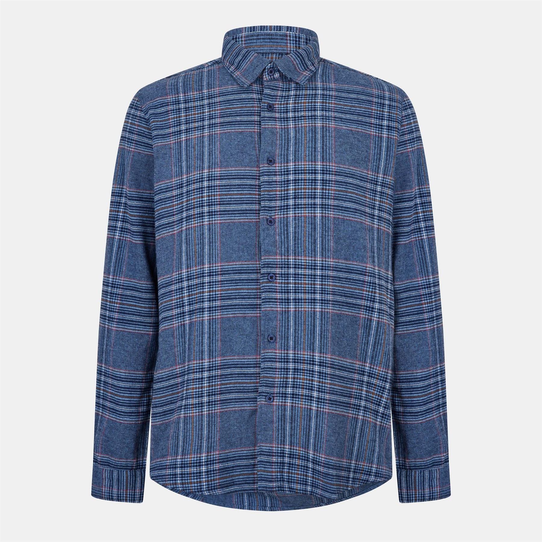 Peter Werth Filmer Long Sleeve Plain Shirt