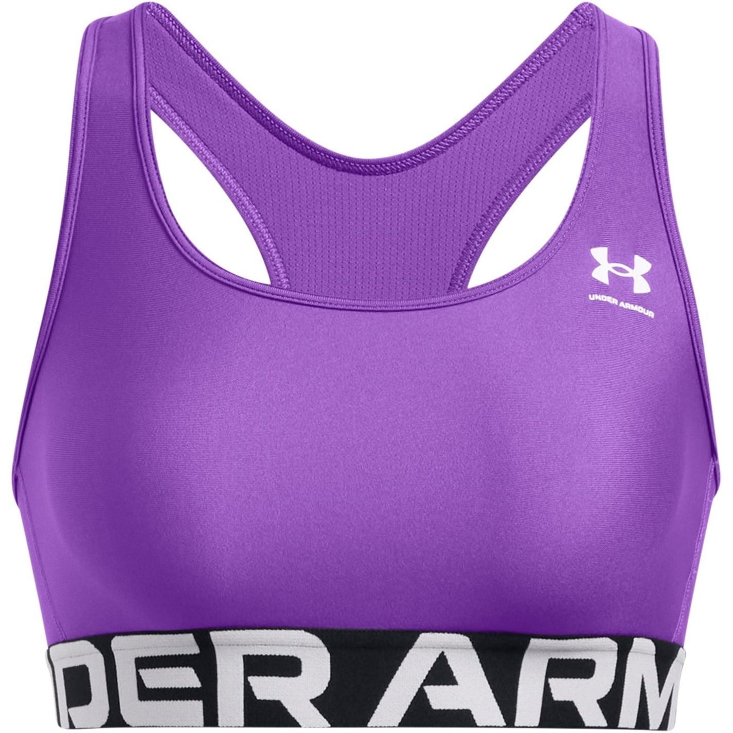 Under Armour Womens Armour Heatgear® Armour Mid Branded Sports Bra