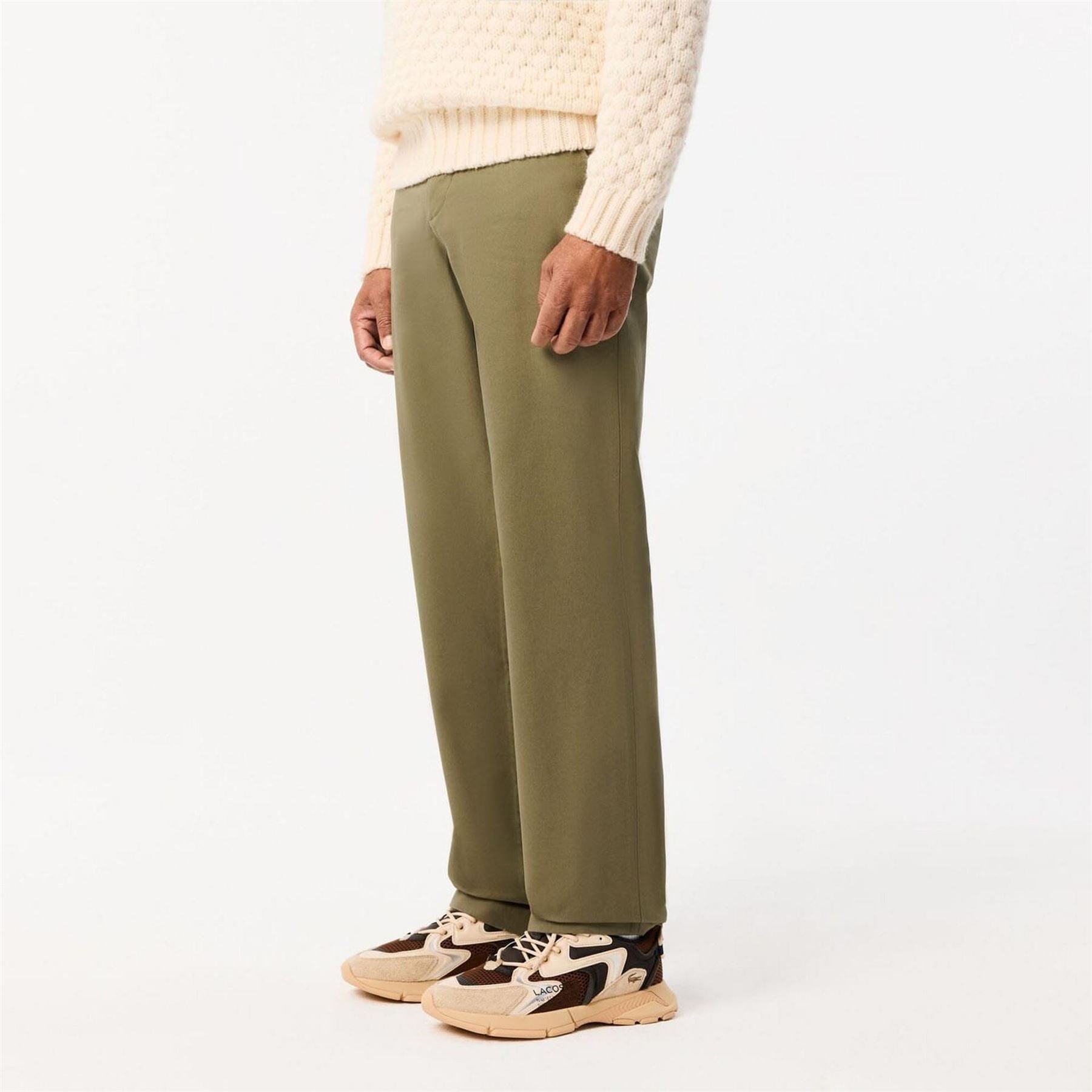 Lacoste Fit Cotton Twill Pants