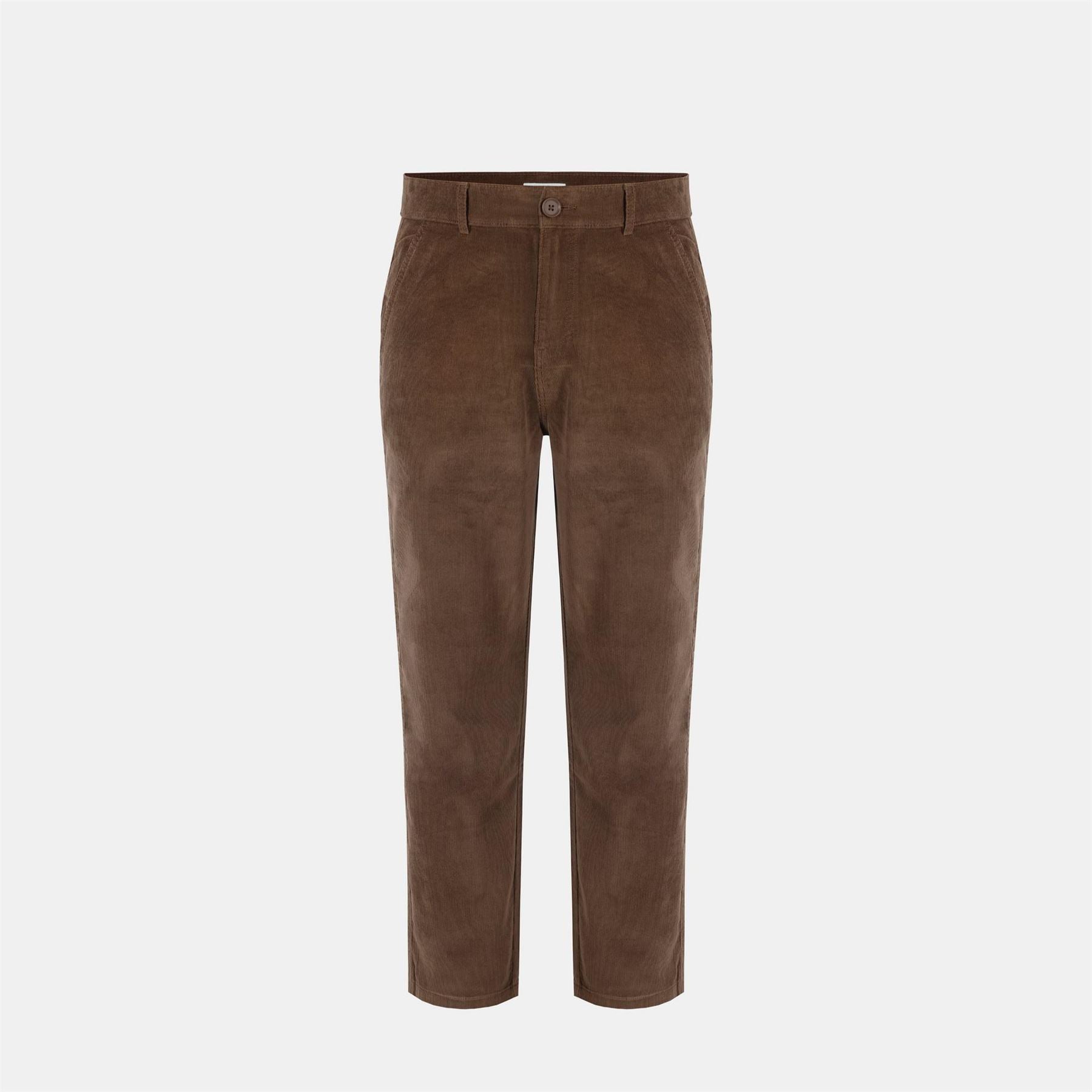 SoulCal Solid Patterned Straight Leg Trousers