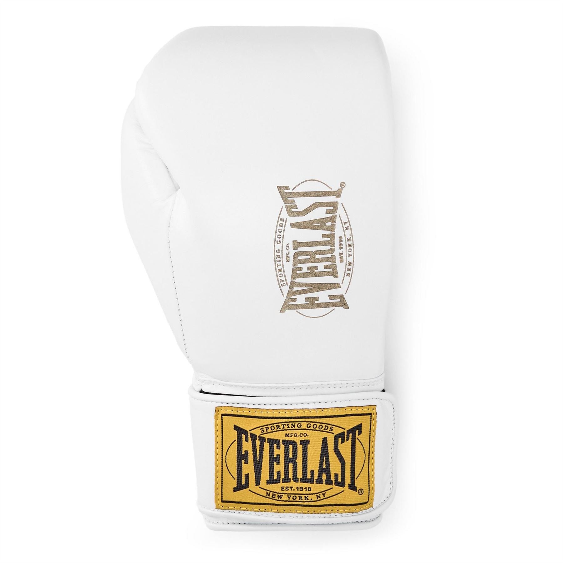 Everlast Pro Leather Hook And Loop Boxing Gloves