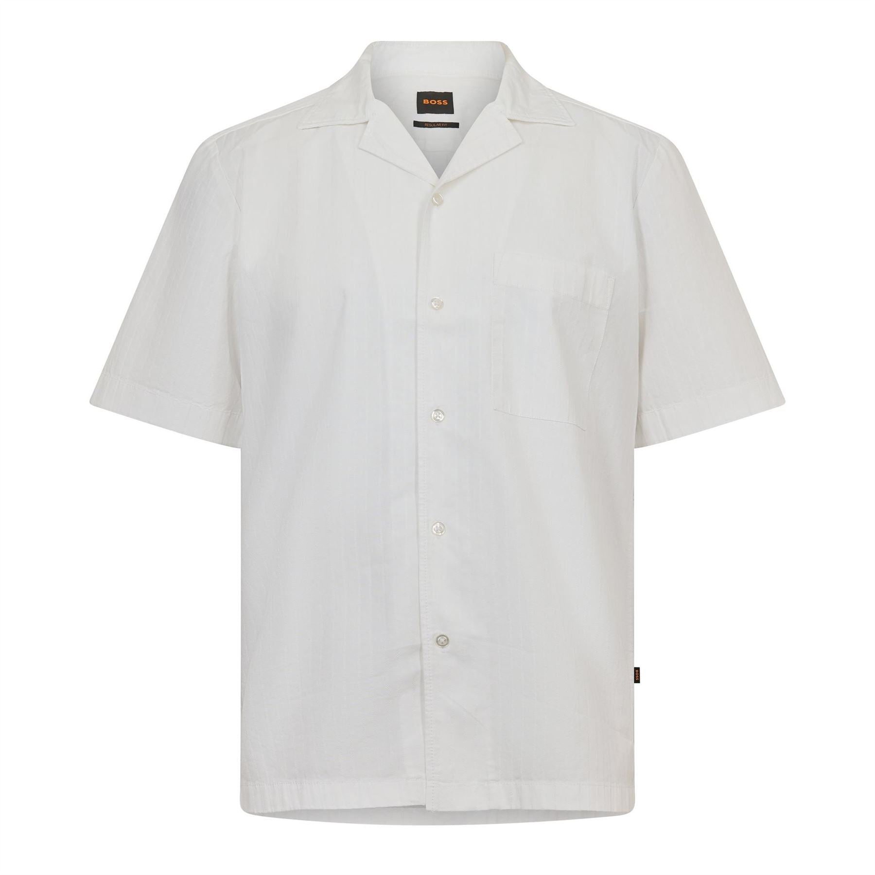 Boss Short Sleeve Plain Shirt