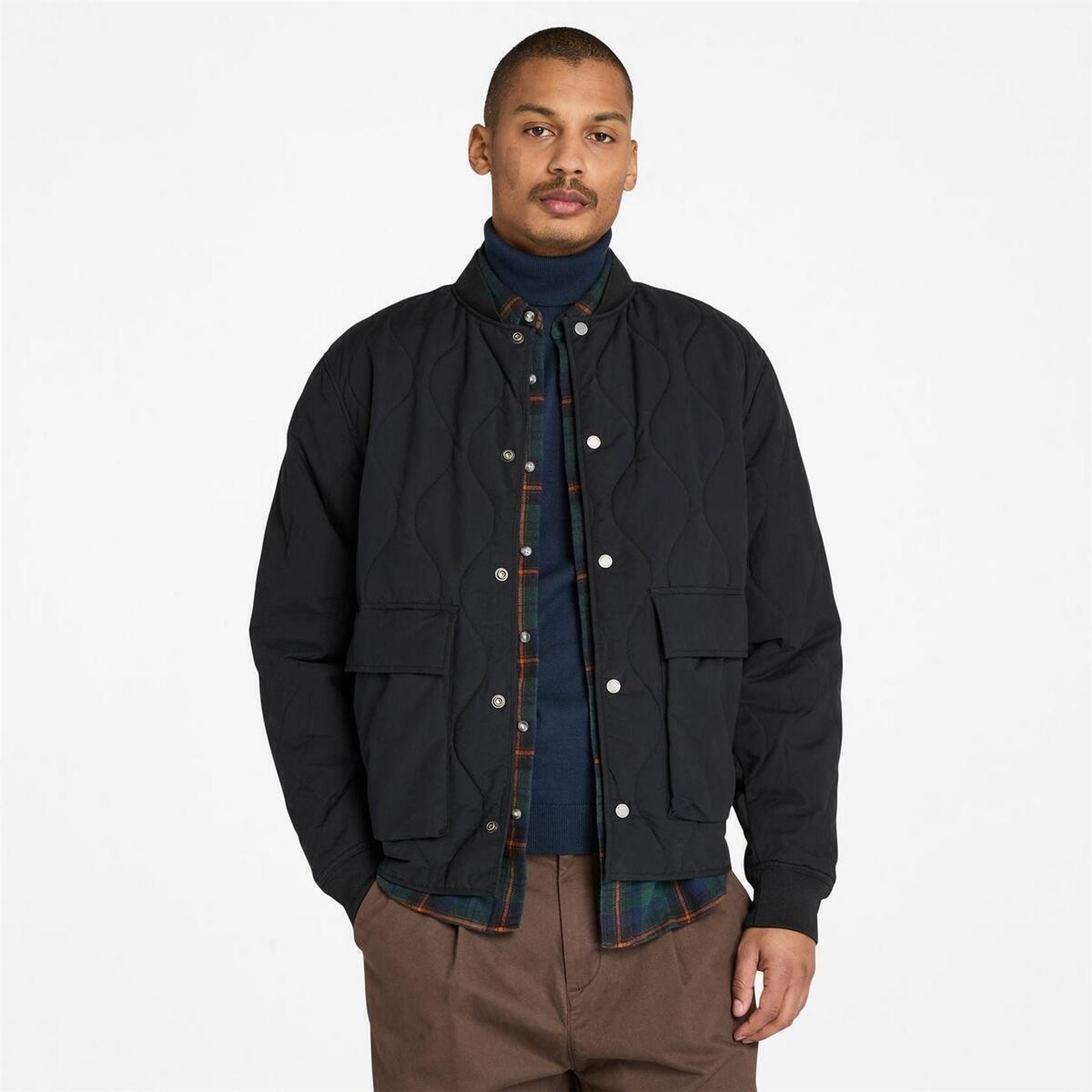 Timberland Diamond Quilted Weather Resistant Quilted Jacket