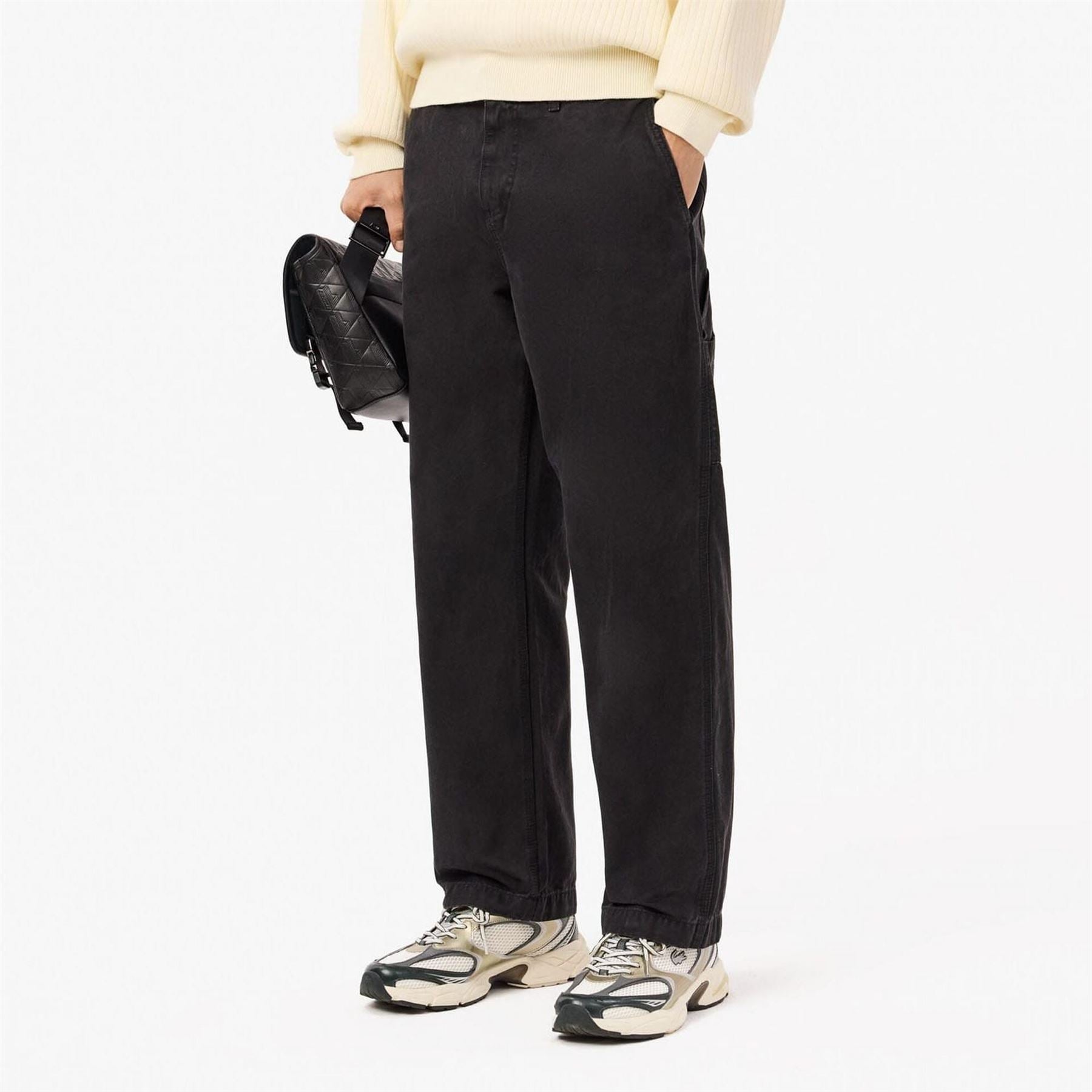 Lacoste Fit Cotton Canvasas Carpenter Pants