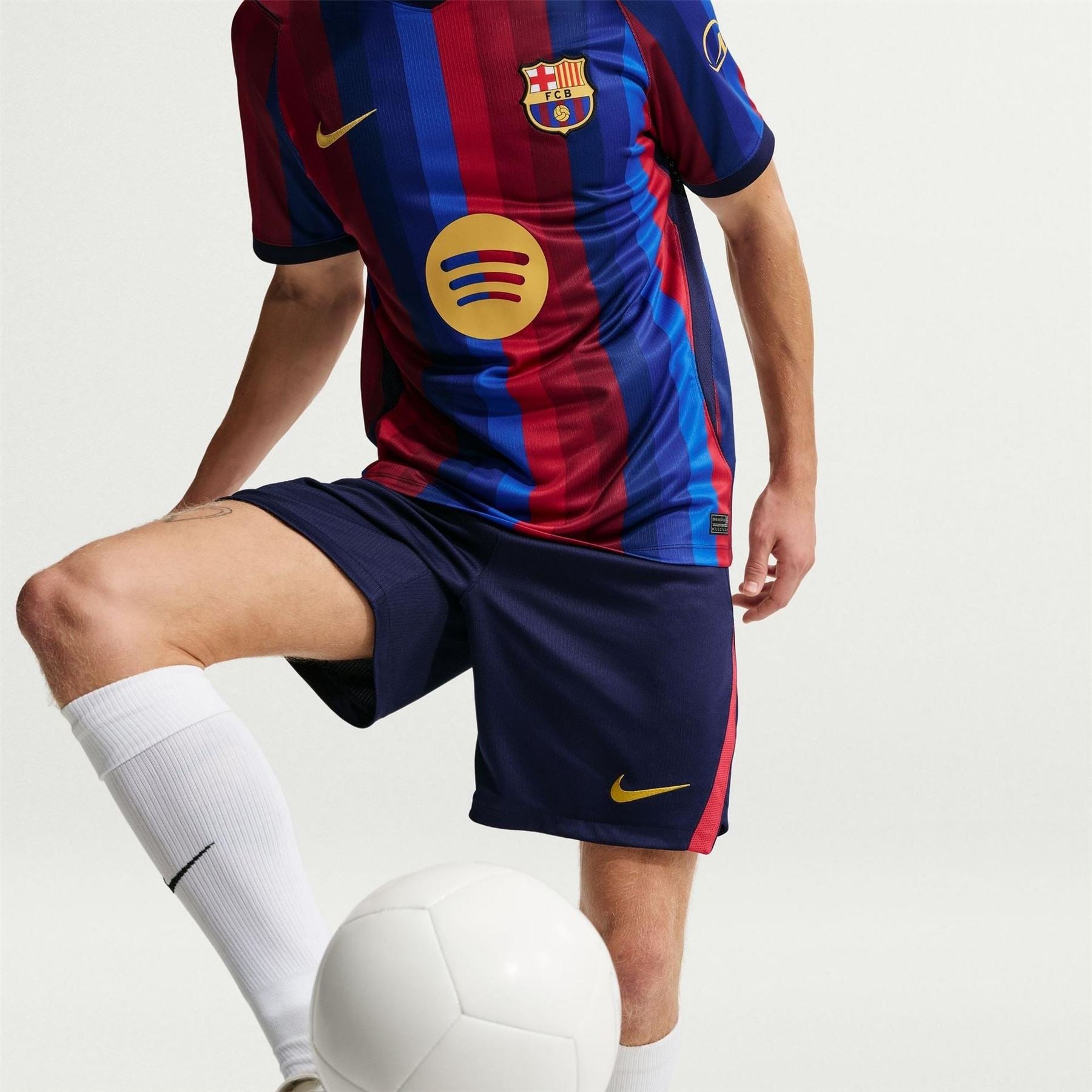 Nike Mens Barcelona Home Short 2026 27