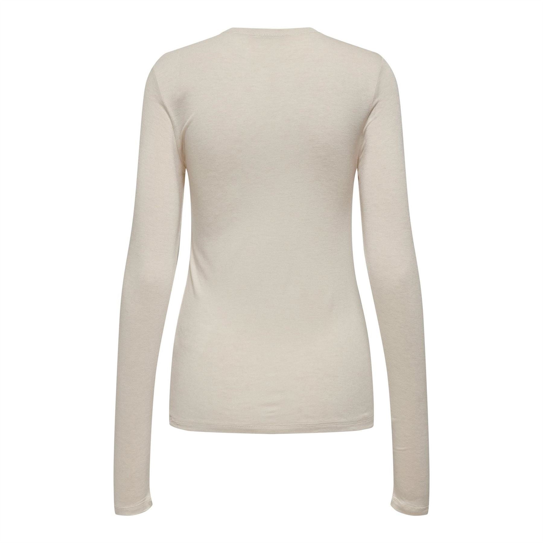 Only Slim Fit Crew Neck Long Sleeve Jersey T-Shirt