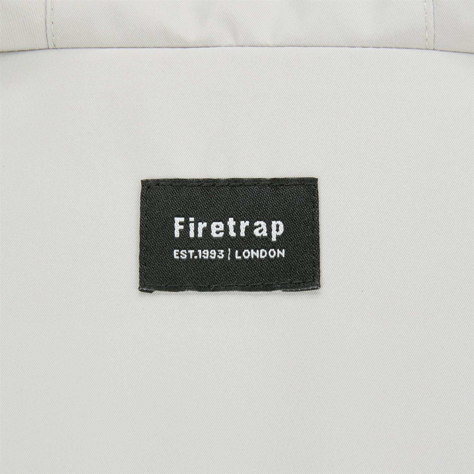 Firetrap Windproof Full Zip Hooded Rain Anorak