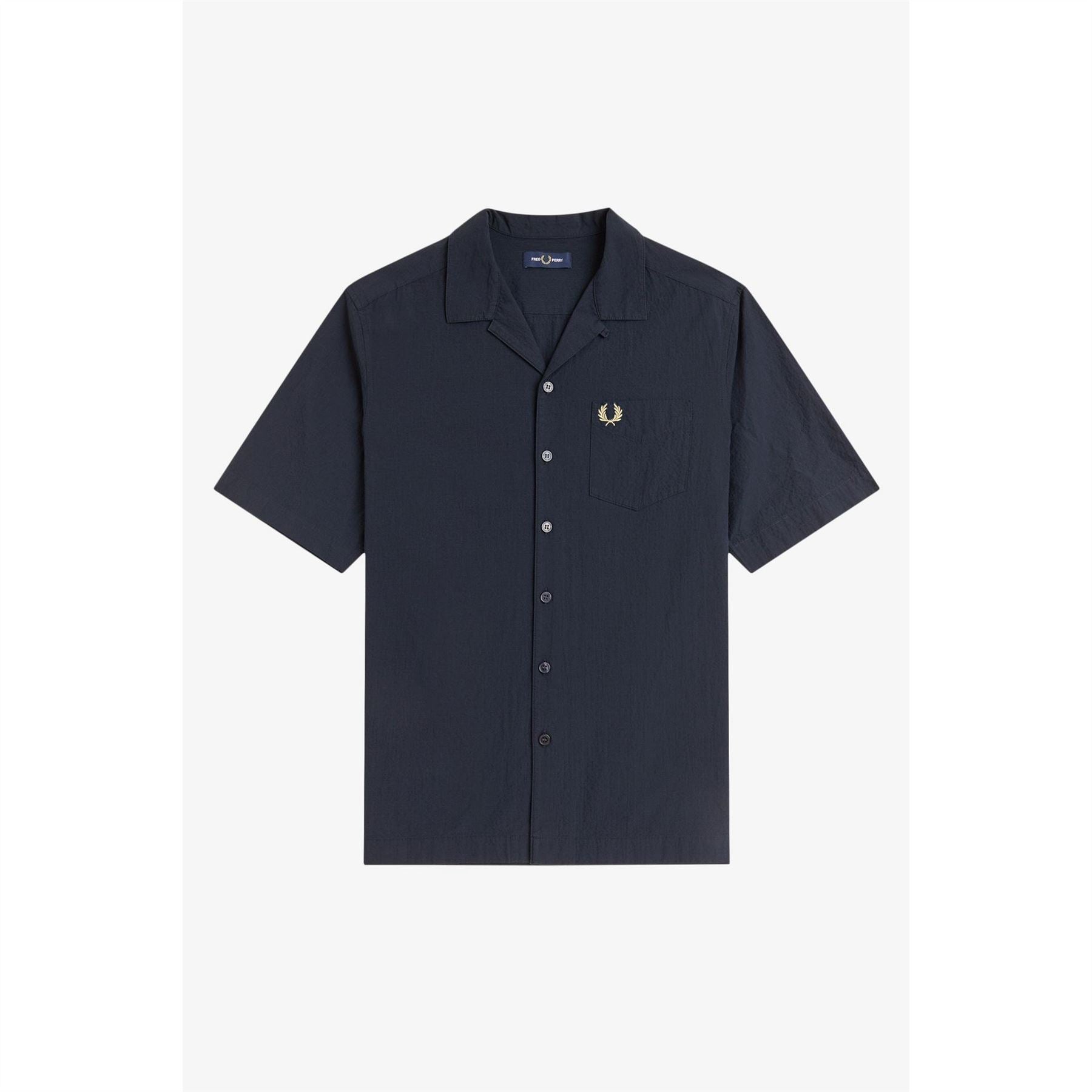Fred Perry Short Sleeve Plain Shirt