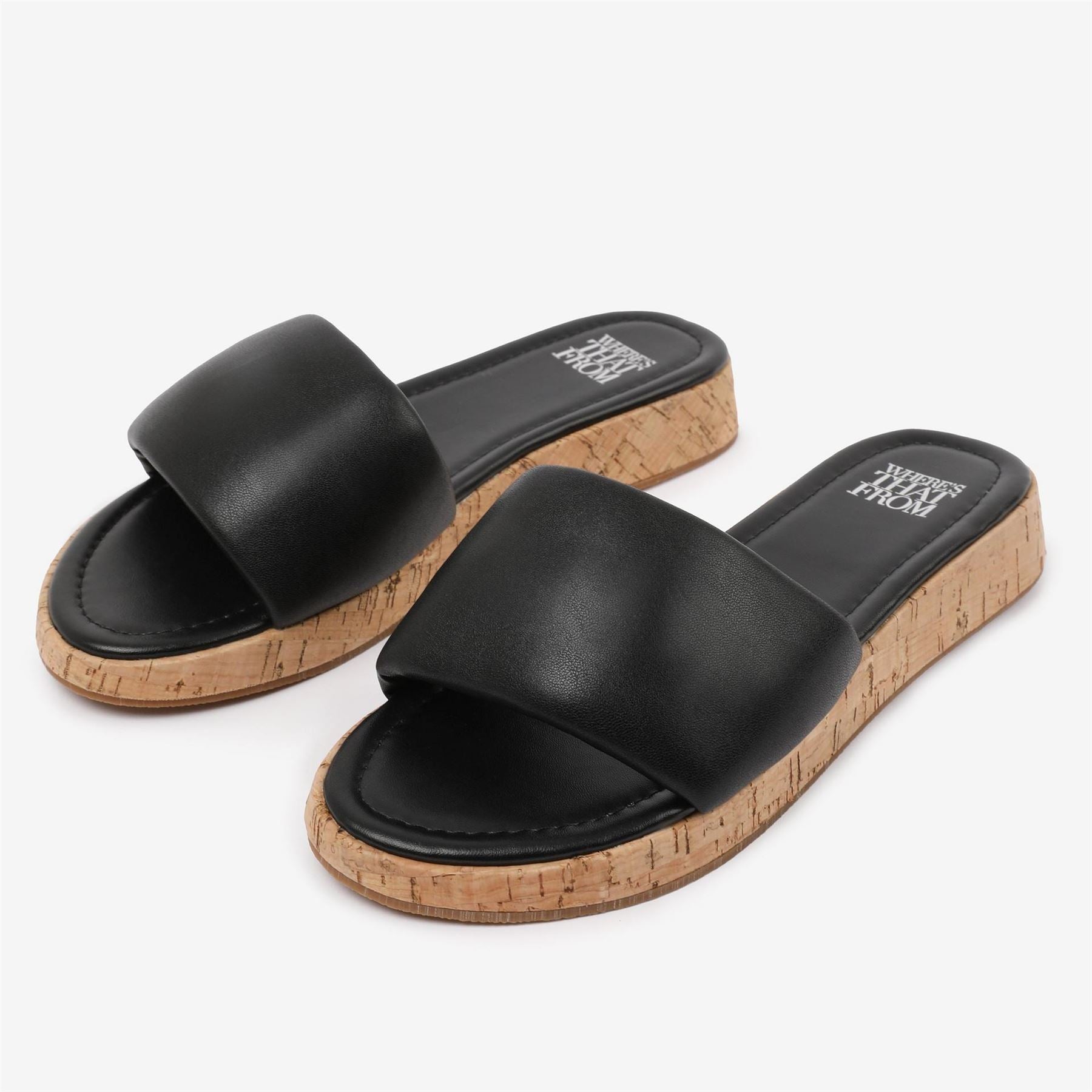 Wheres That From Wheres Sliders Flat Sandal
