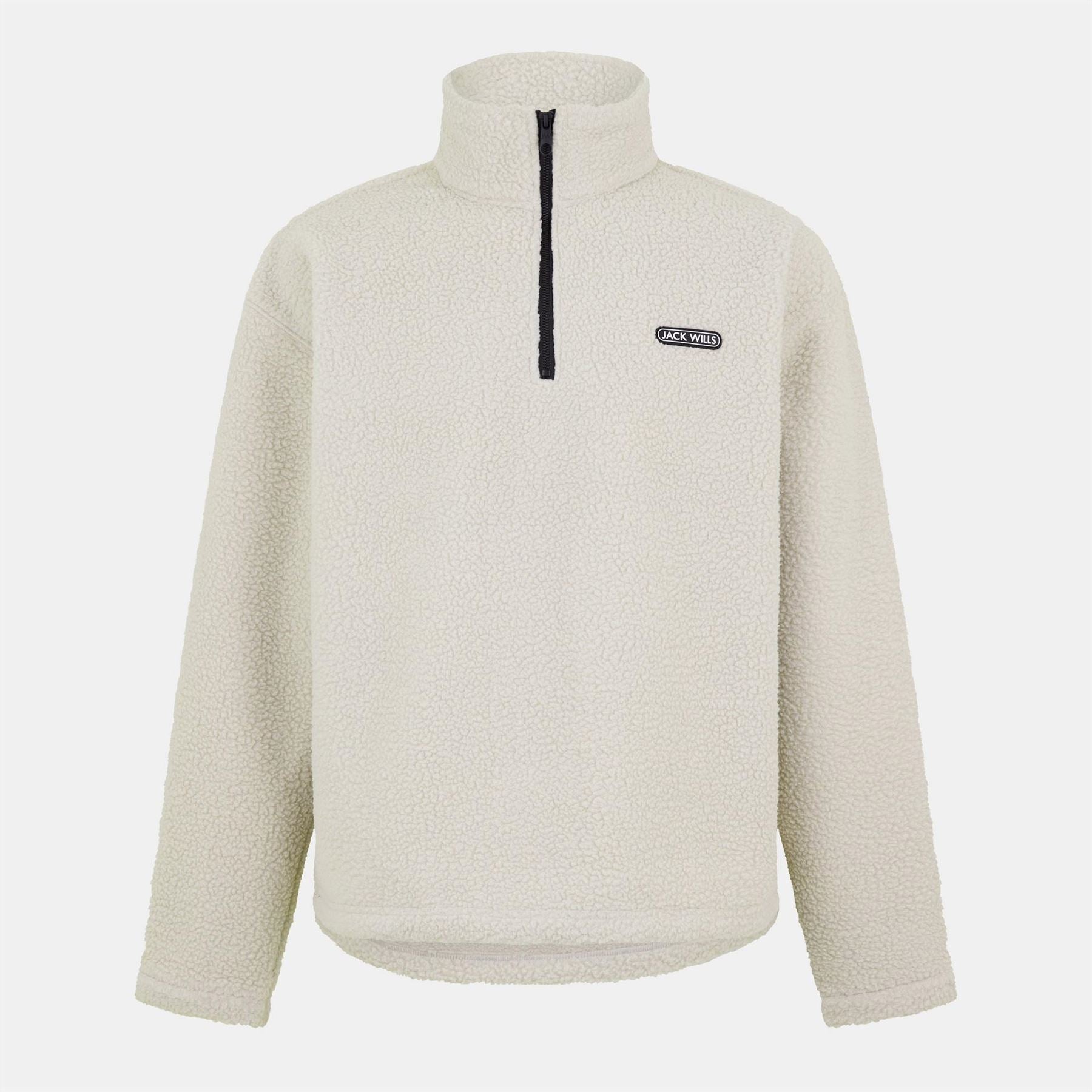 Jack Wills Polar Quarter Zip Fleece Top