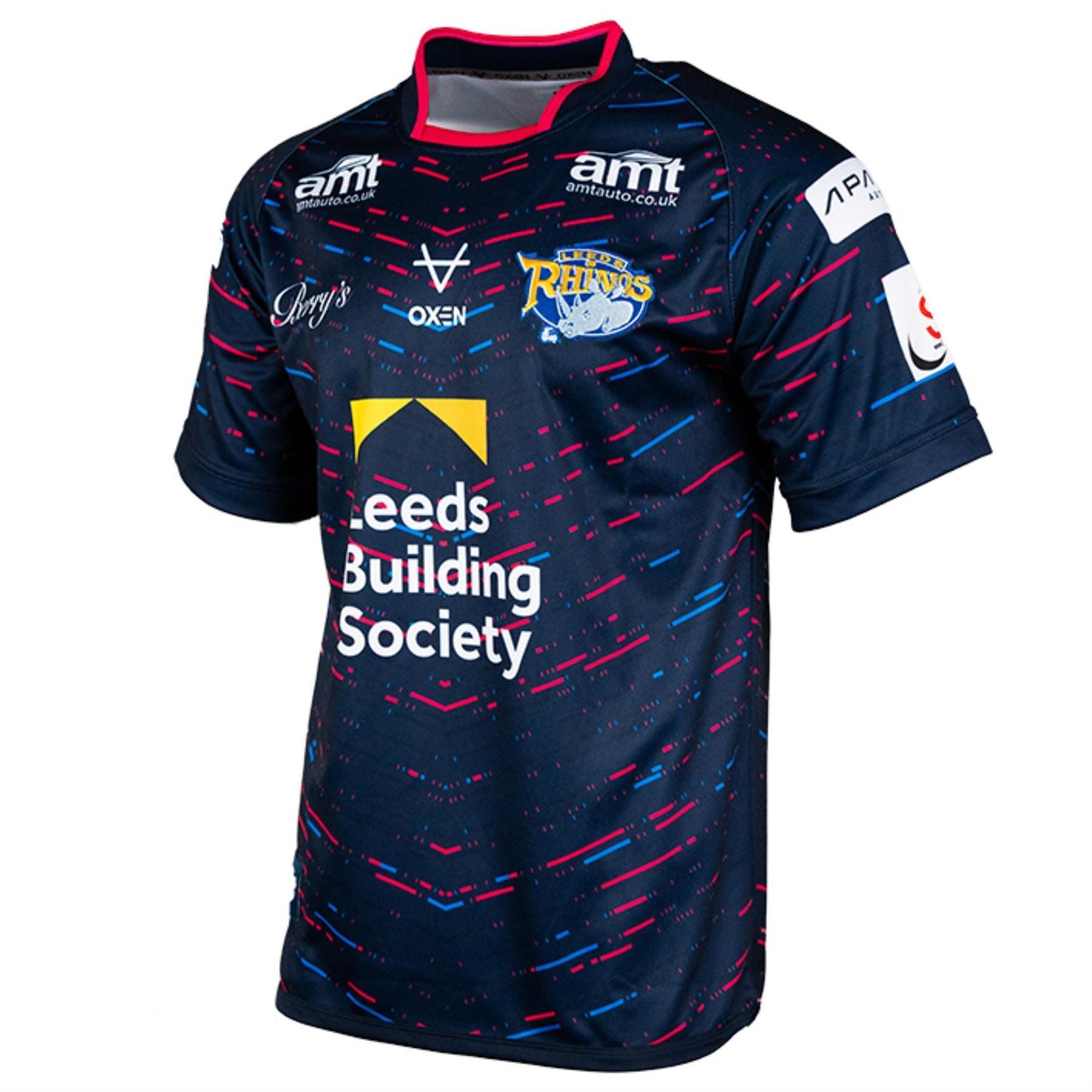 OXEN Leeds Rhinos Replica Regular Fit Shirt