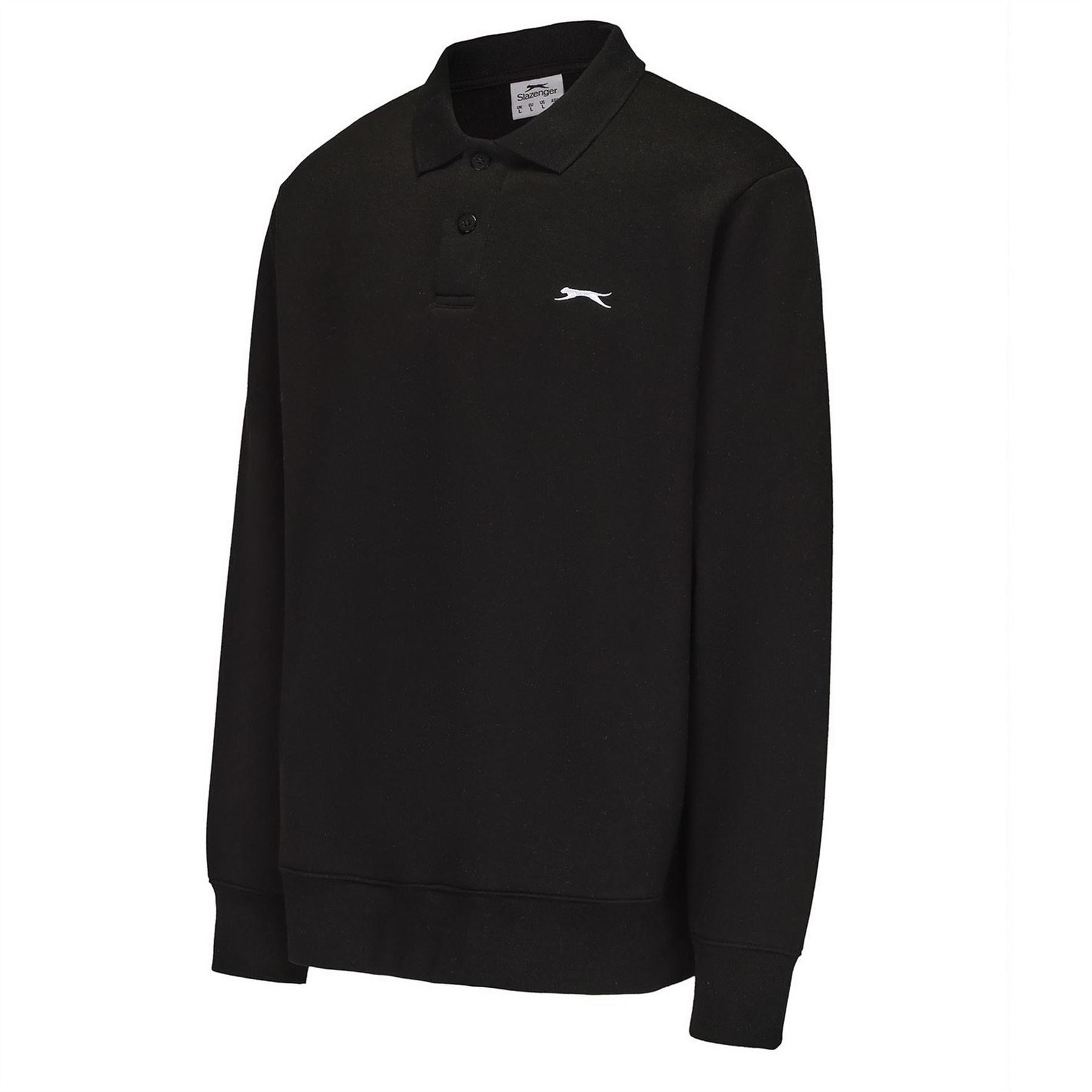 Slazenger Fleece Regular Fit Polo Shirt