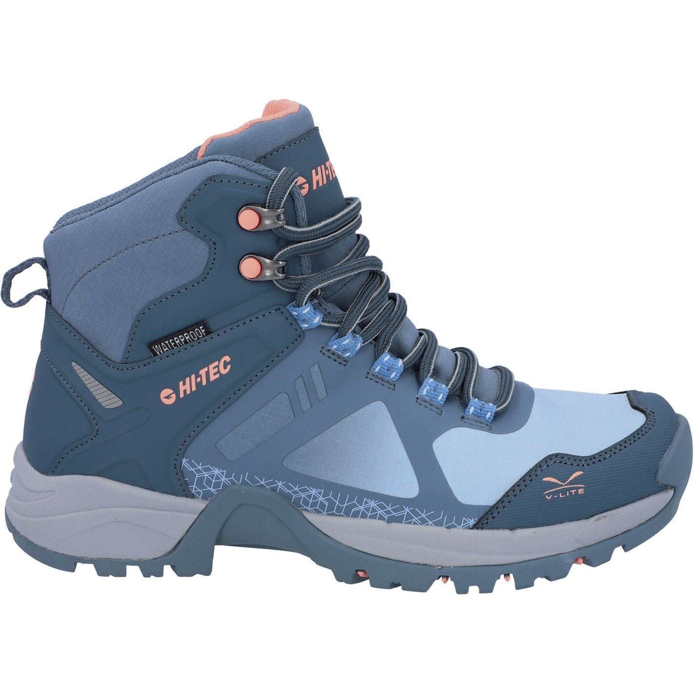 Hi Tec Womens Tec V Lite Psych Waterproof Walking Boots