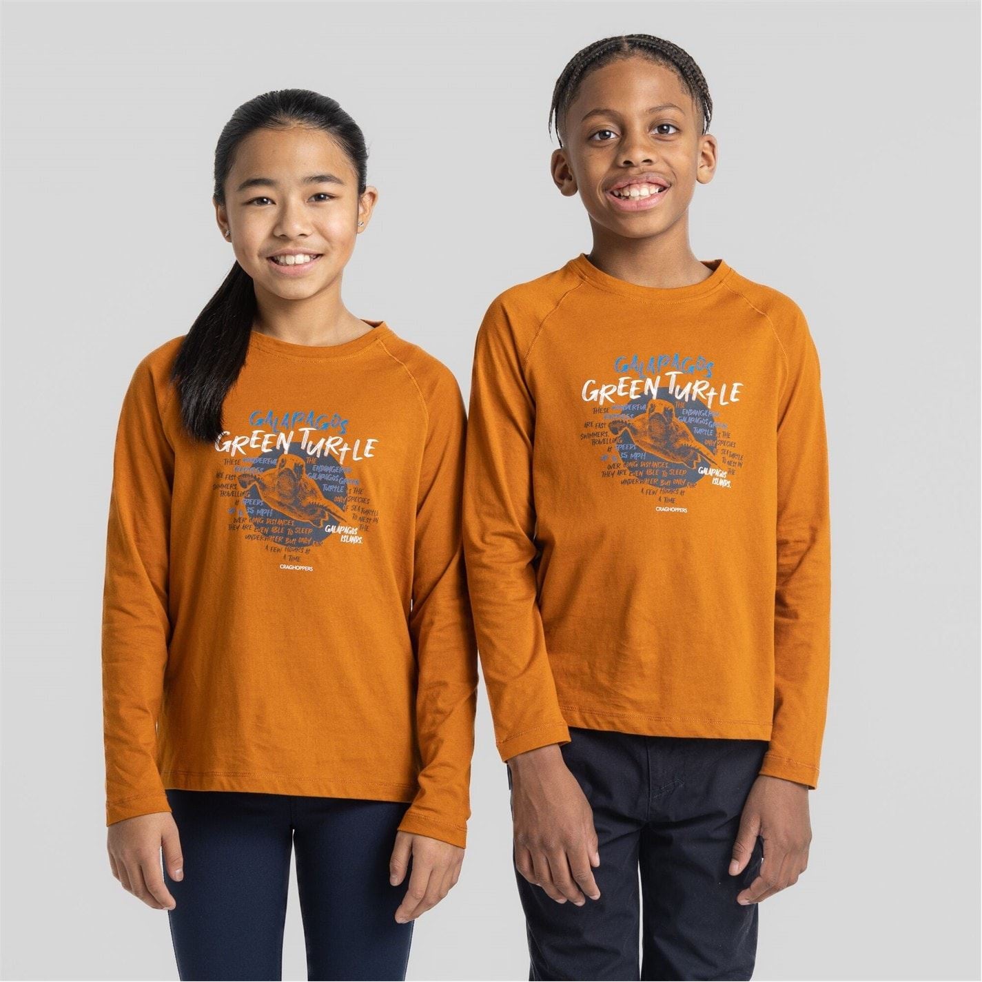 Craghoppers Kids Crag Colly Long Sleeve Shirt