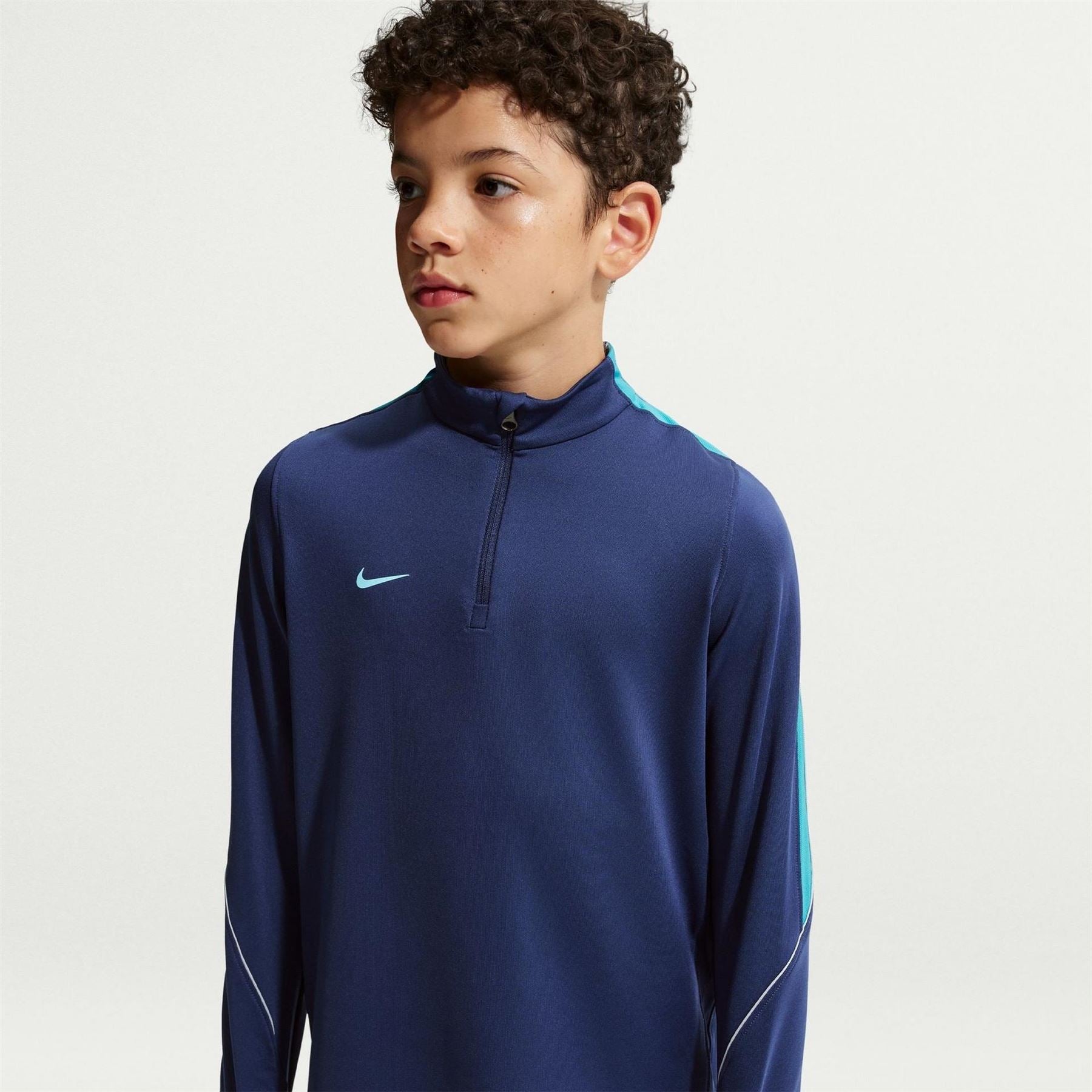 Nike Dri Fit Strike Drill Zip Neck Sweatshirt