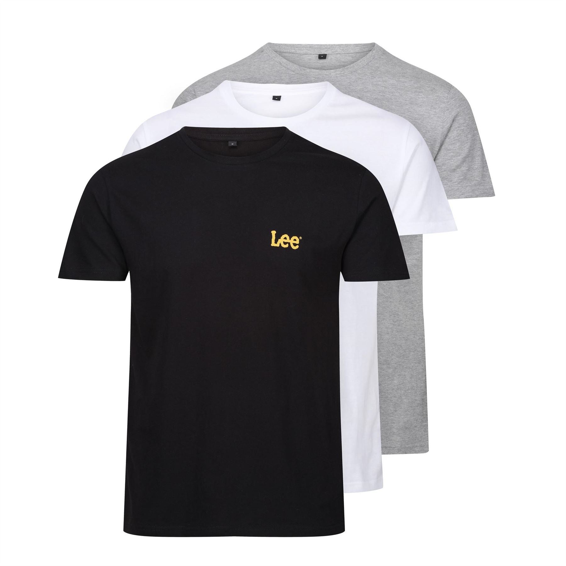 Lee Mens 3 Pack T-Shirts Larkin