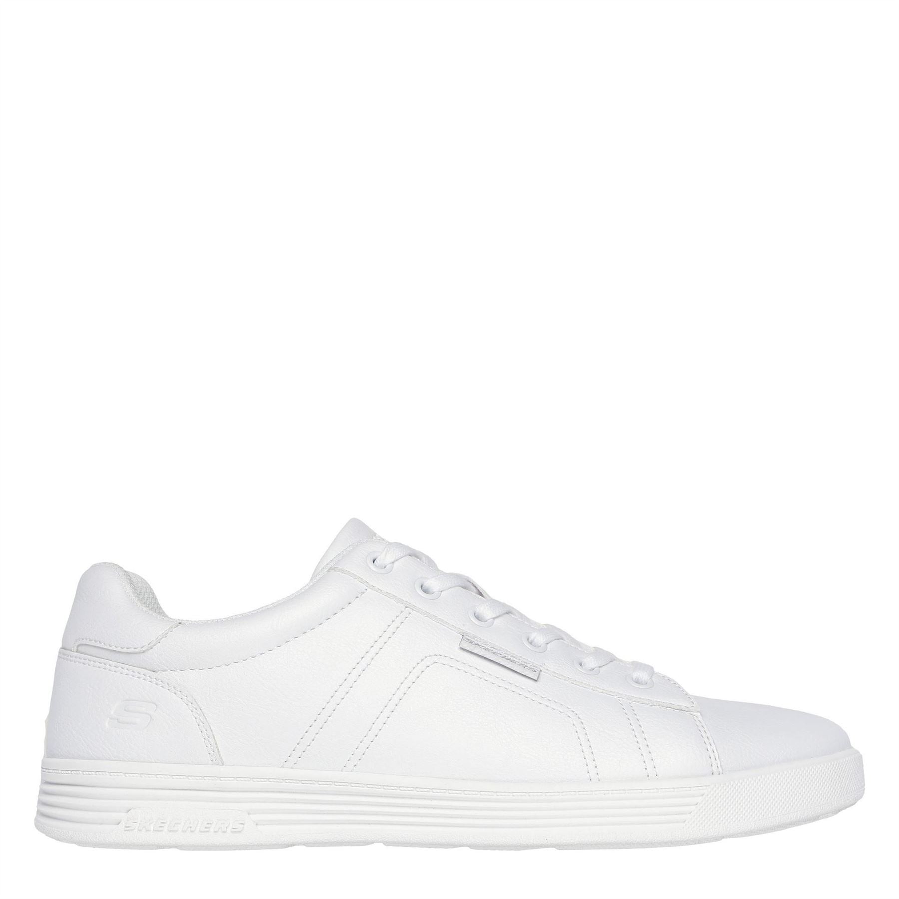 Skechers Smooth Toe Lace Up Smart Trainers
