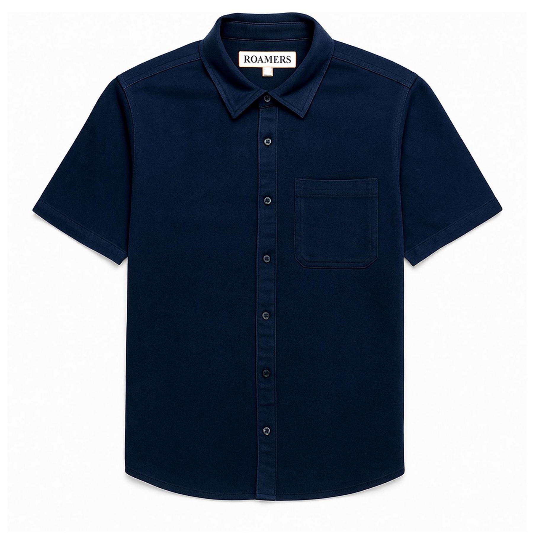 Roamers and Seekers Vaughn Collared Neck Short Sleeve Shirt