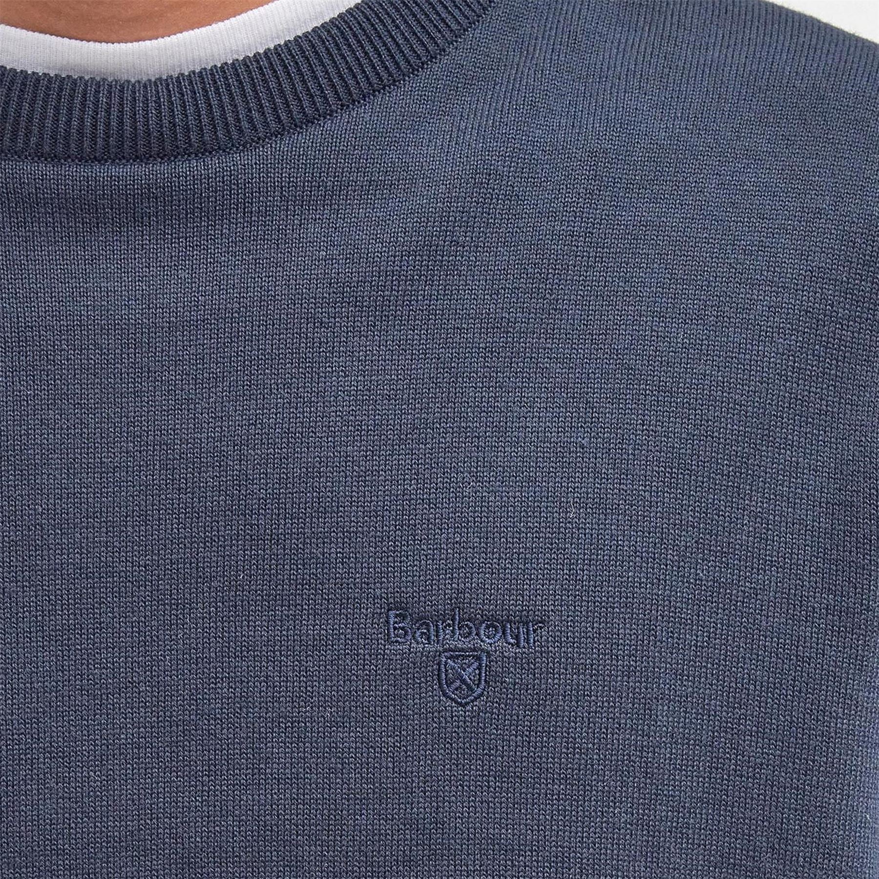 Barbour Cotton Crew Neck Jumper