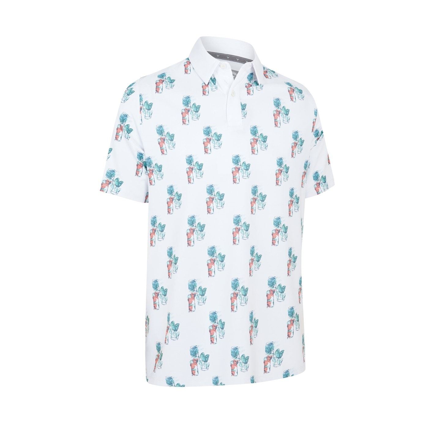 Callaway 19th Polo Shirt, Collared Neck, Short Sleeve