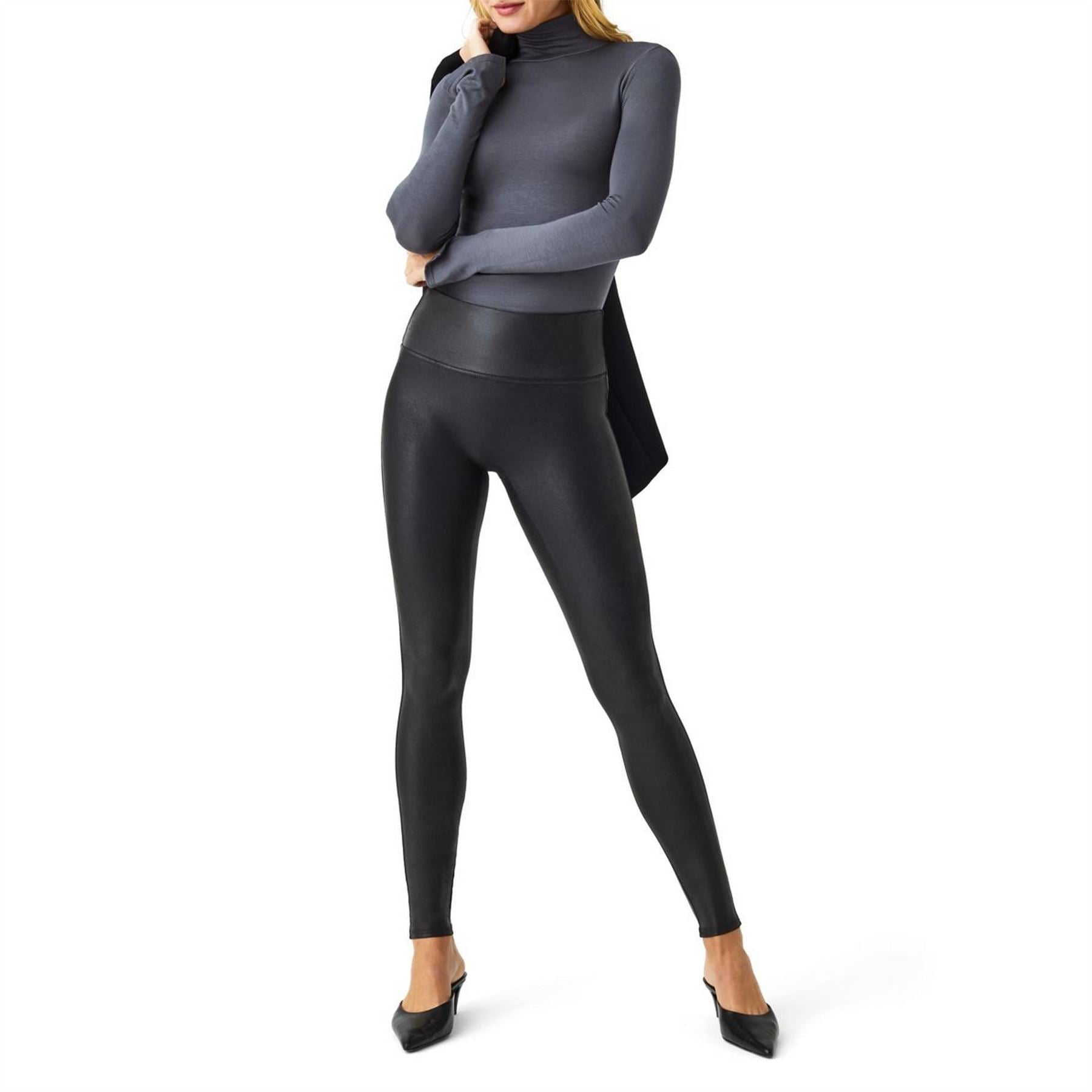 Spanx Faux Leather Leggings