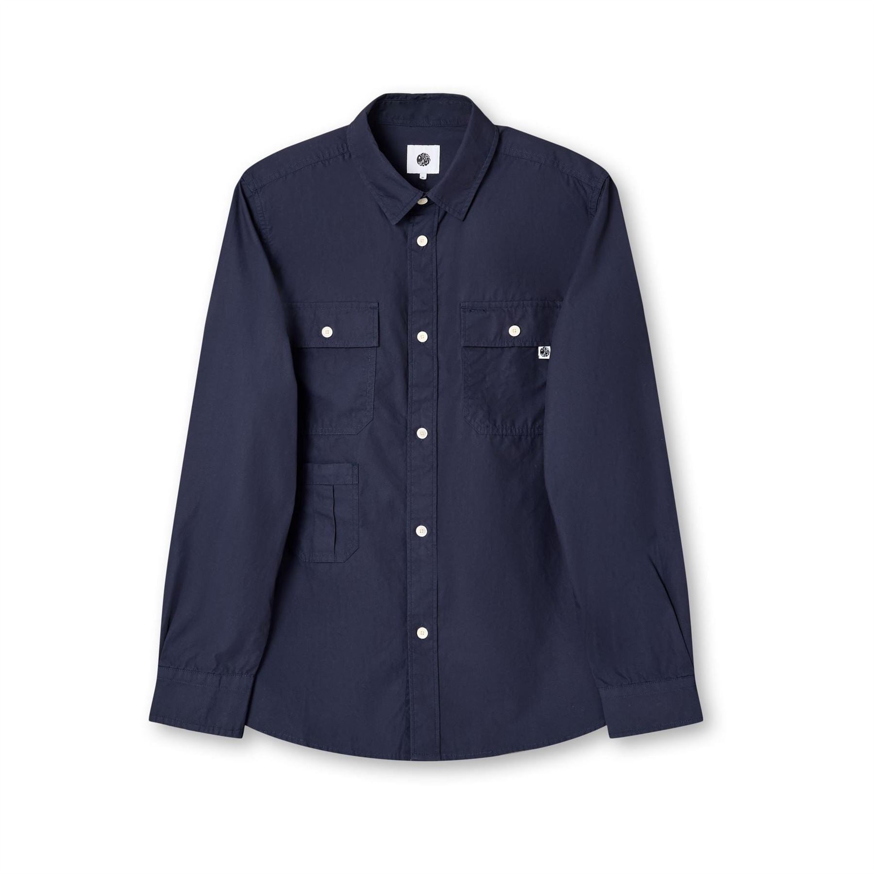 Pretty Green Brentwood Long Sleeve Plain Shirt