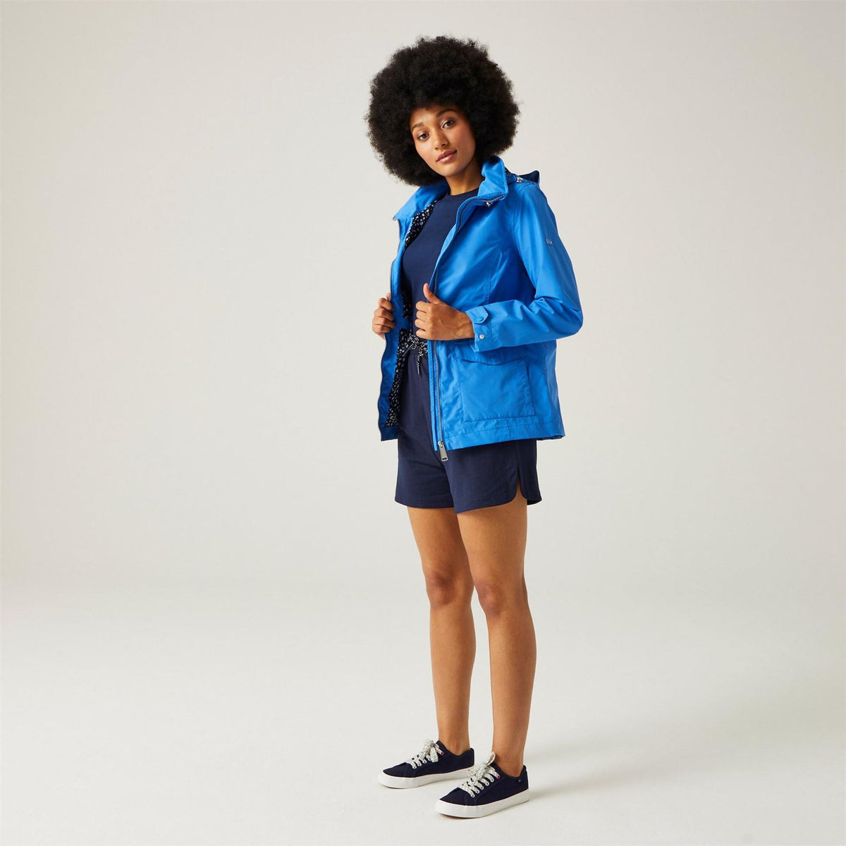 Regatta Navassa Isotex 10000 Windproof Hooded Full Zip Waterproof Jacket