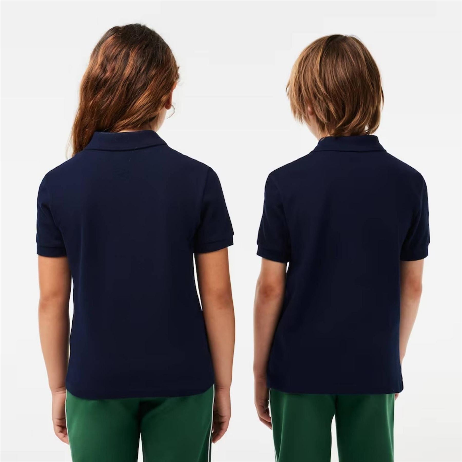 Lacoste Boys Pique Logo Polo Shirt