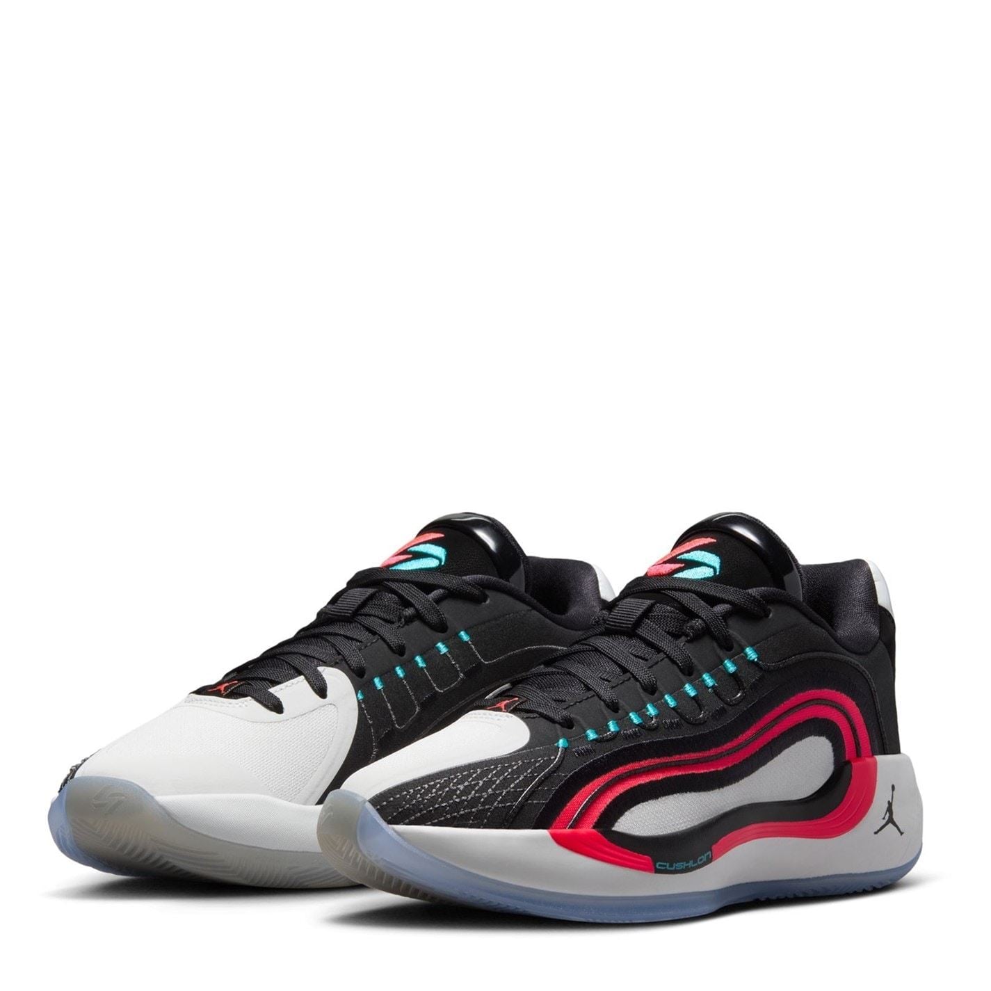 Air Jordan Luka 4 Graphic Print Low Top Sneakers