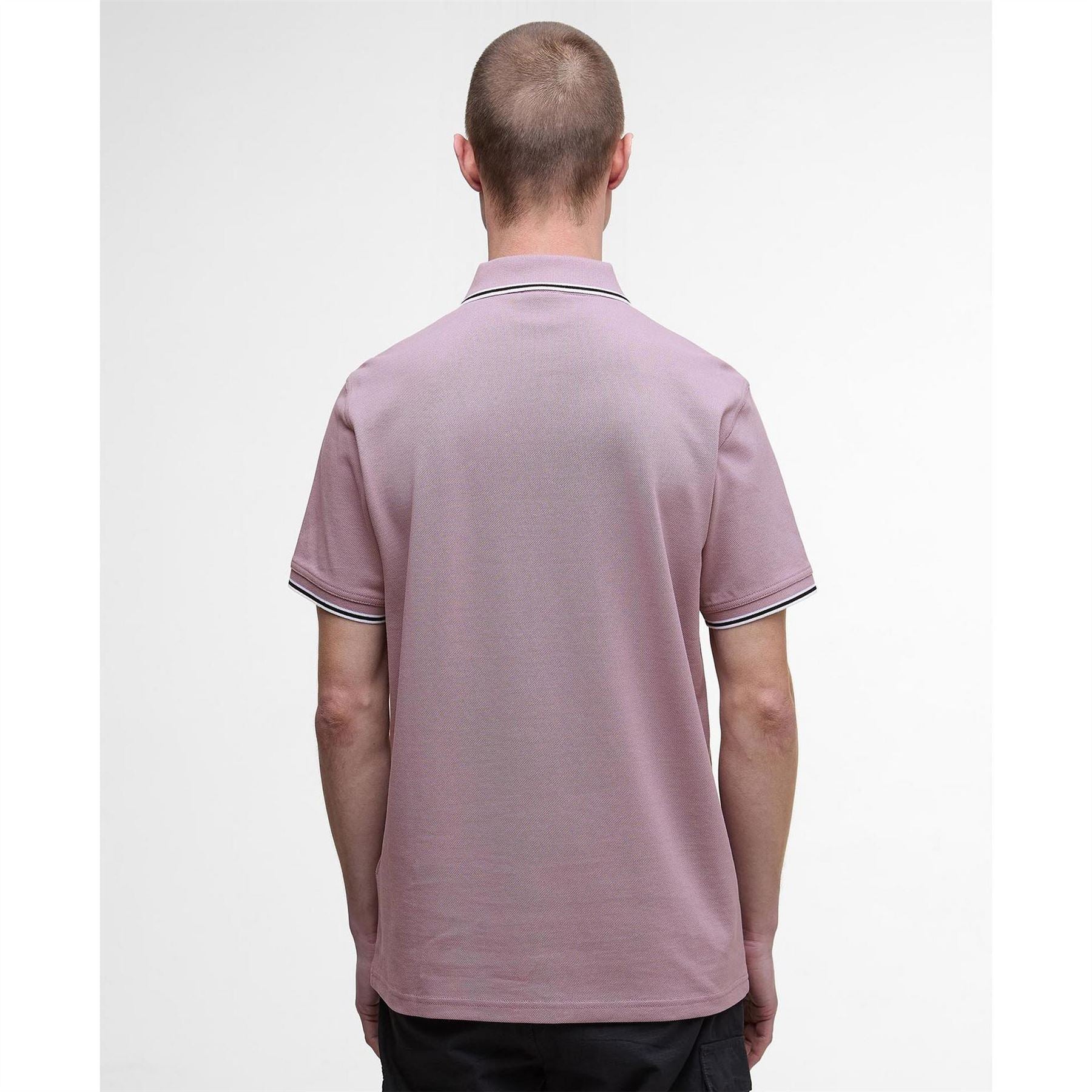 Barbour International Tipped Short Sleeve Polo Shirt